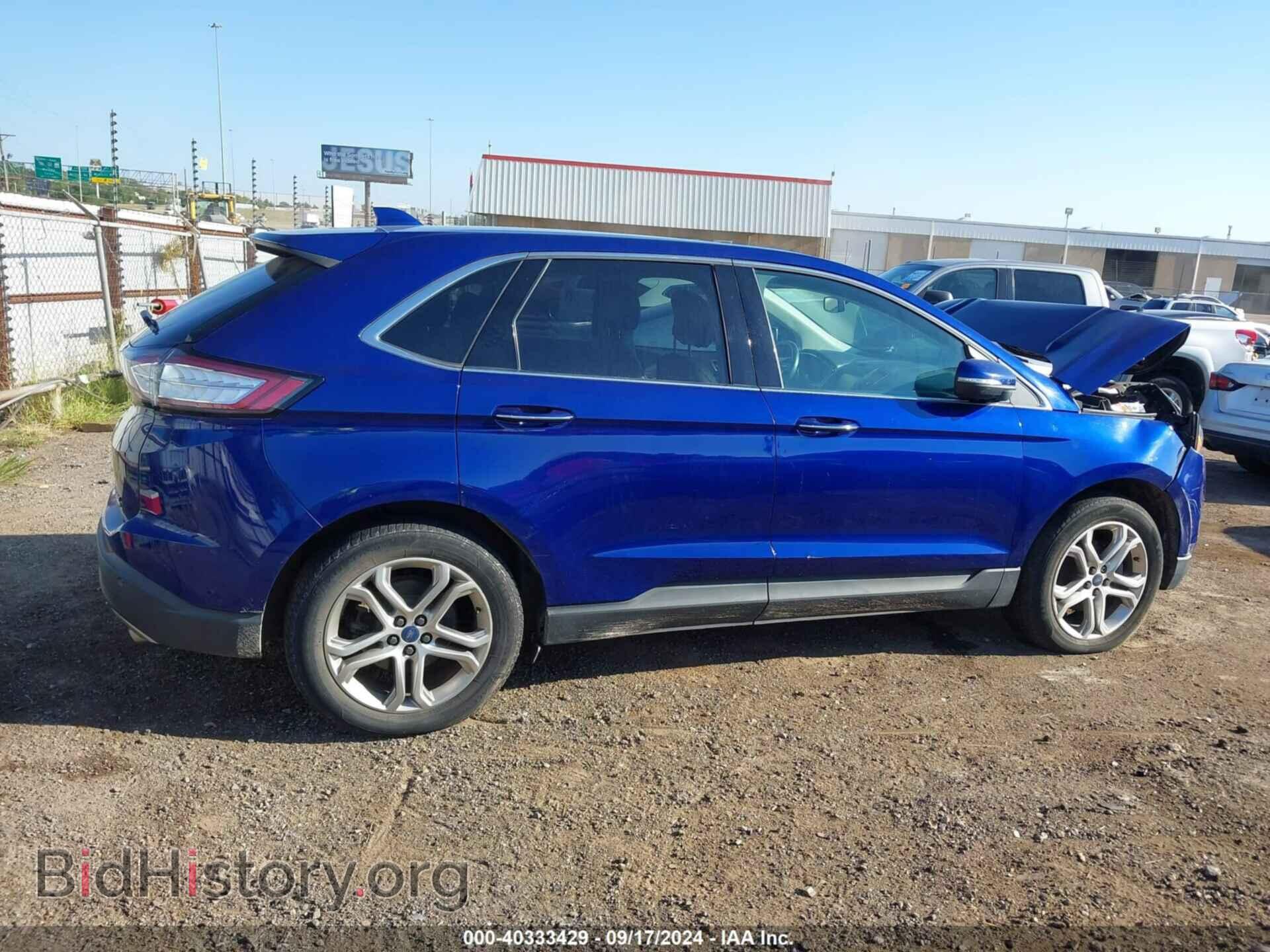 2015 FORD EDGE - VIN: 2FMTK3K90FBB35518 - Photo 13