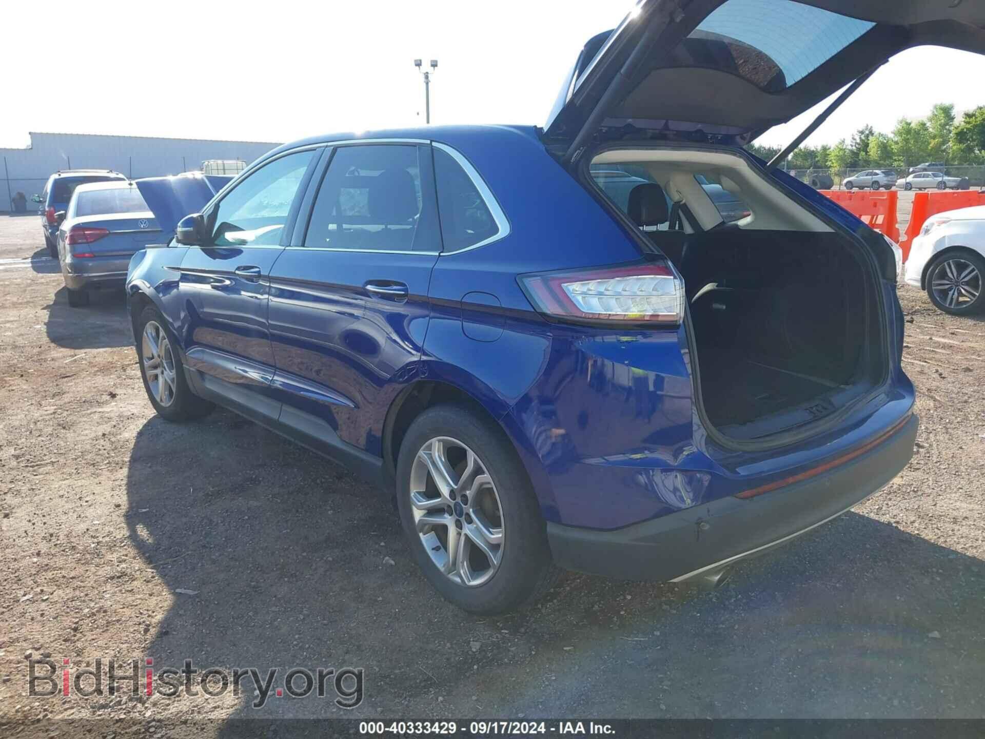 2015 FORD EDGE - VIN: 2FMTK3K90FBB35518 - Photo 3