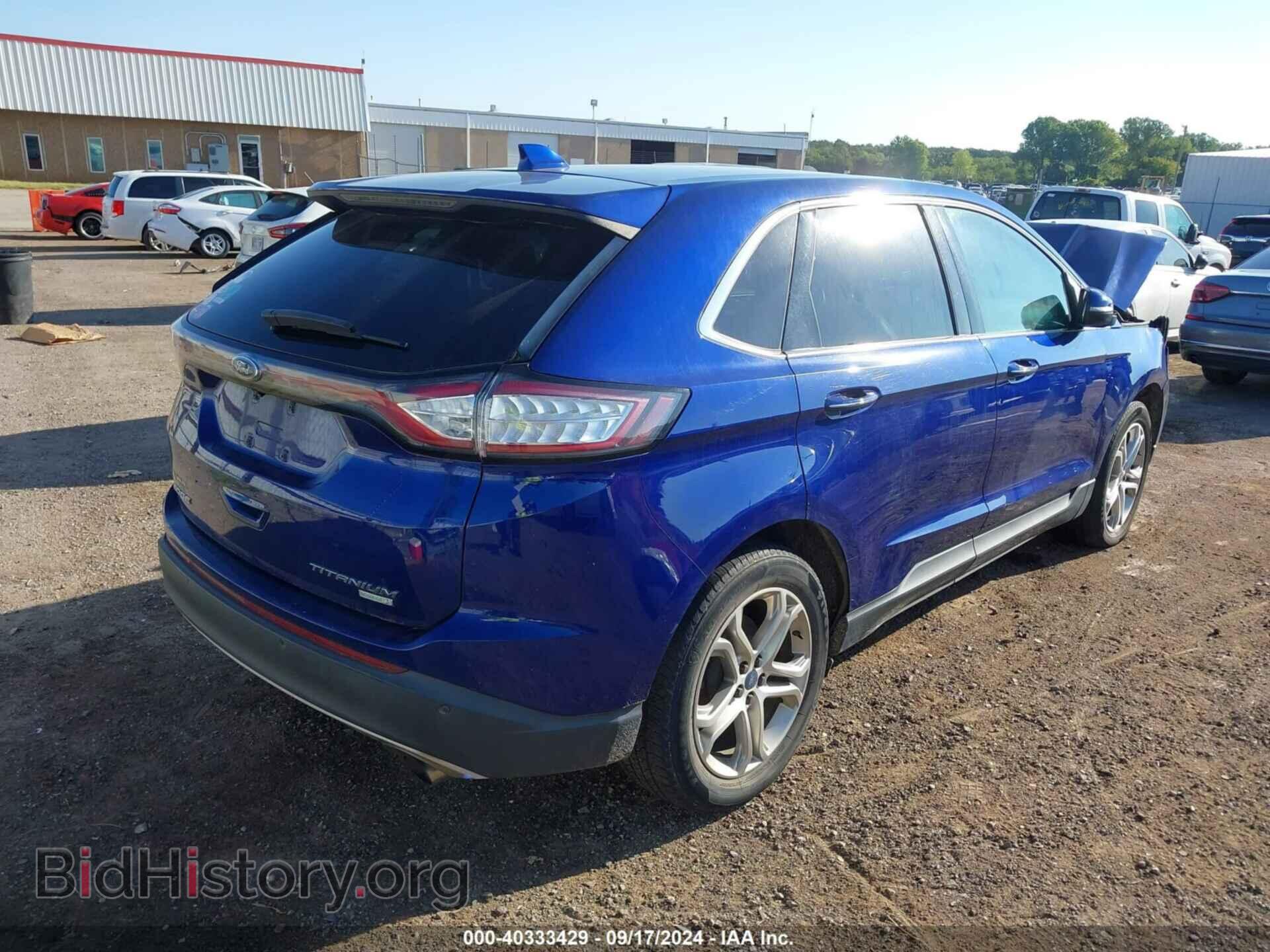 2015 FORD EDGE - VIN: 2FMTK3K90FBB35518 - Photo 4