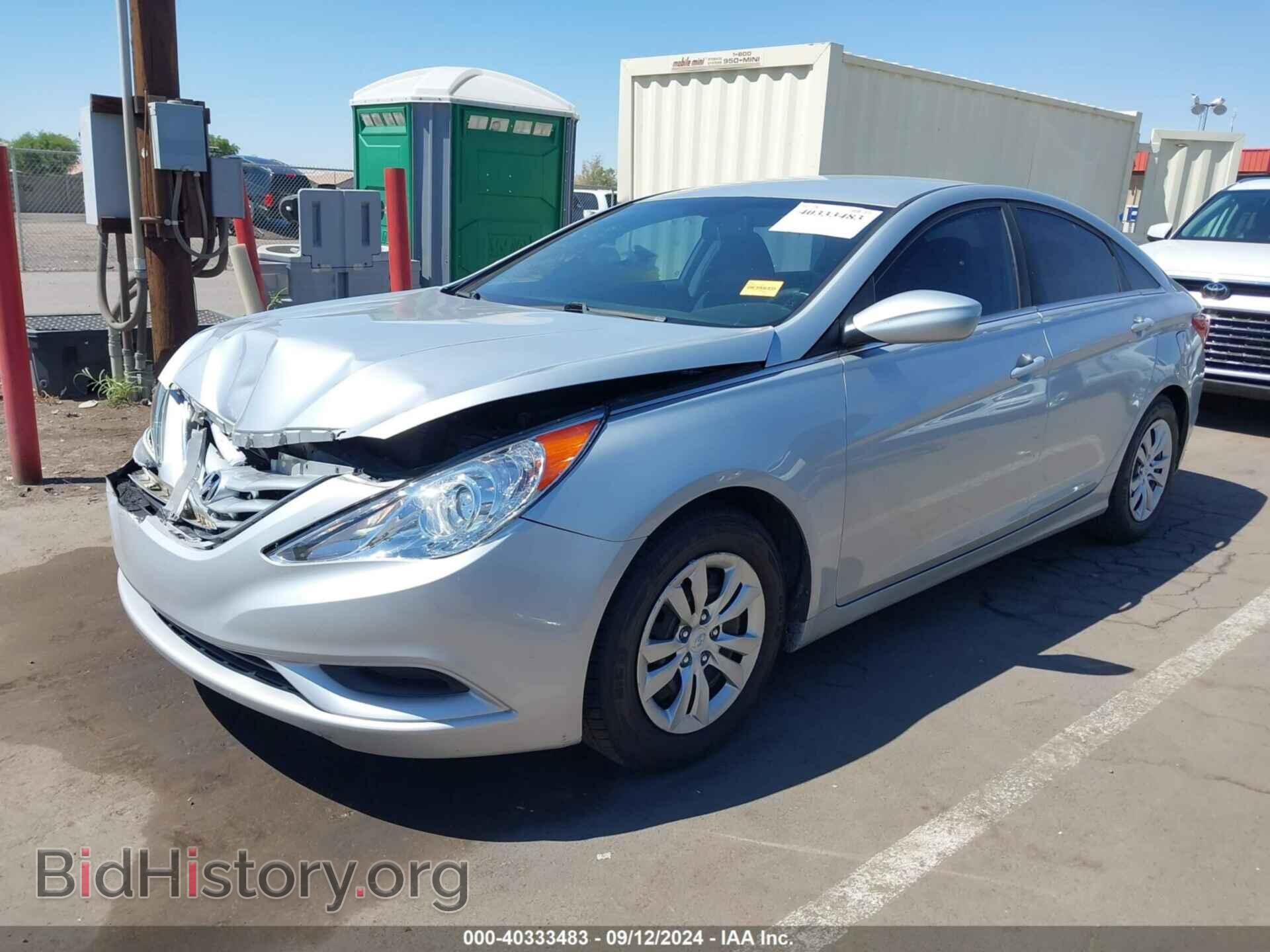 2013 HYUNDAI SONATA - VIN: 5NPEB4AC1DH510558 - Фото 2