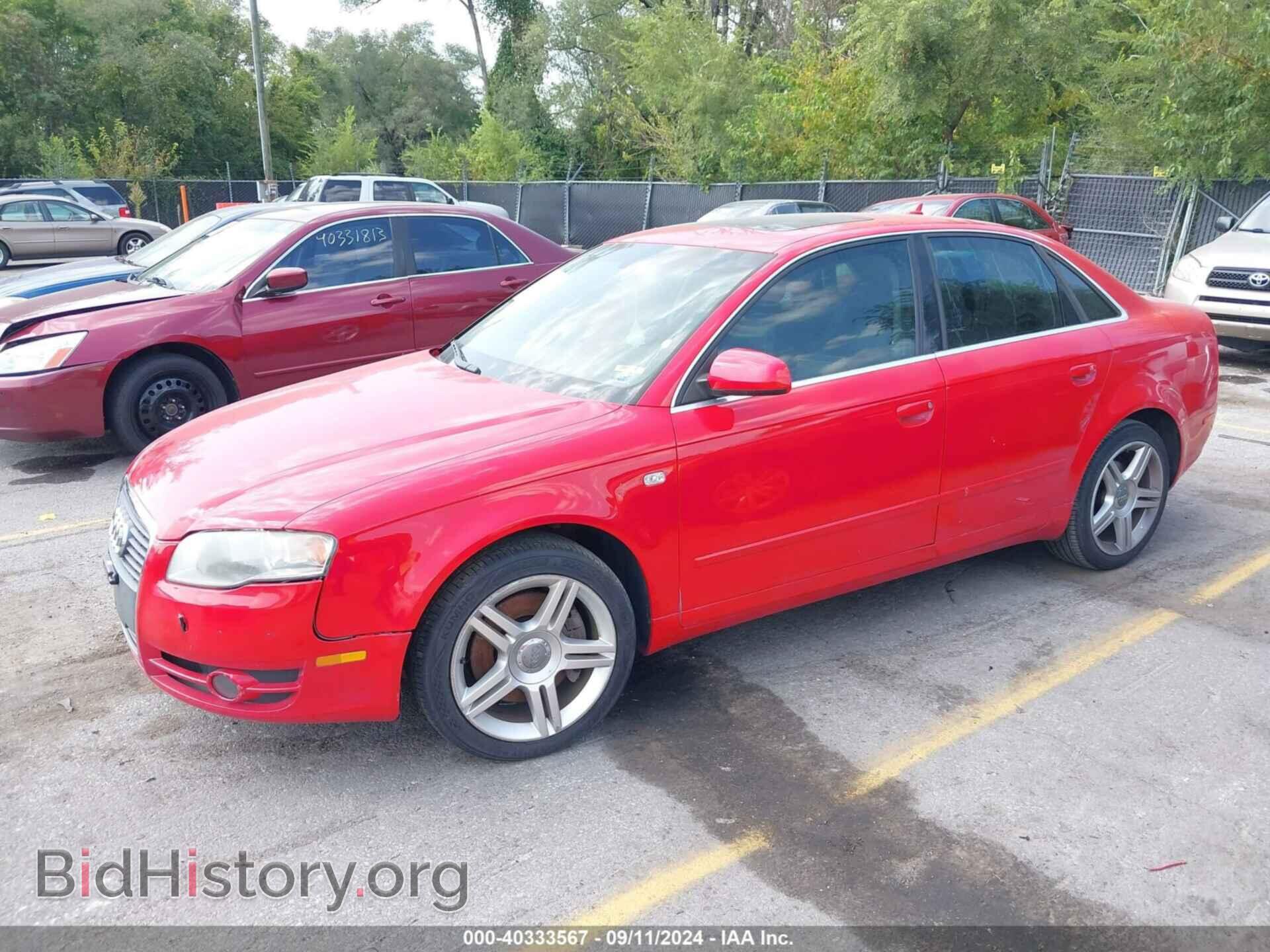 2007 AUDI A4 - VIN: WAUAF78EX7A228701 - Фото 2