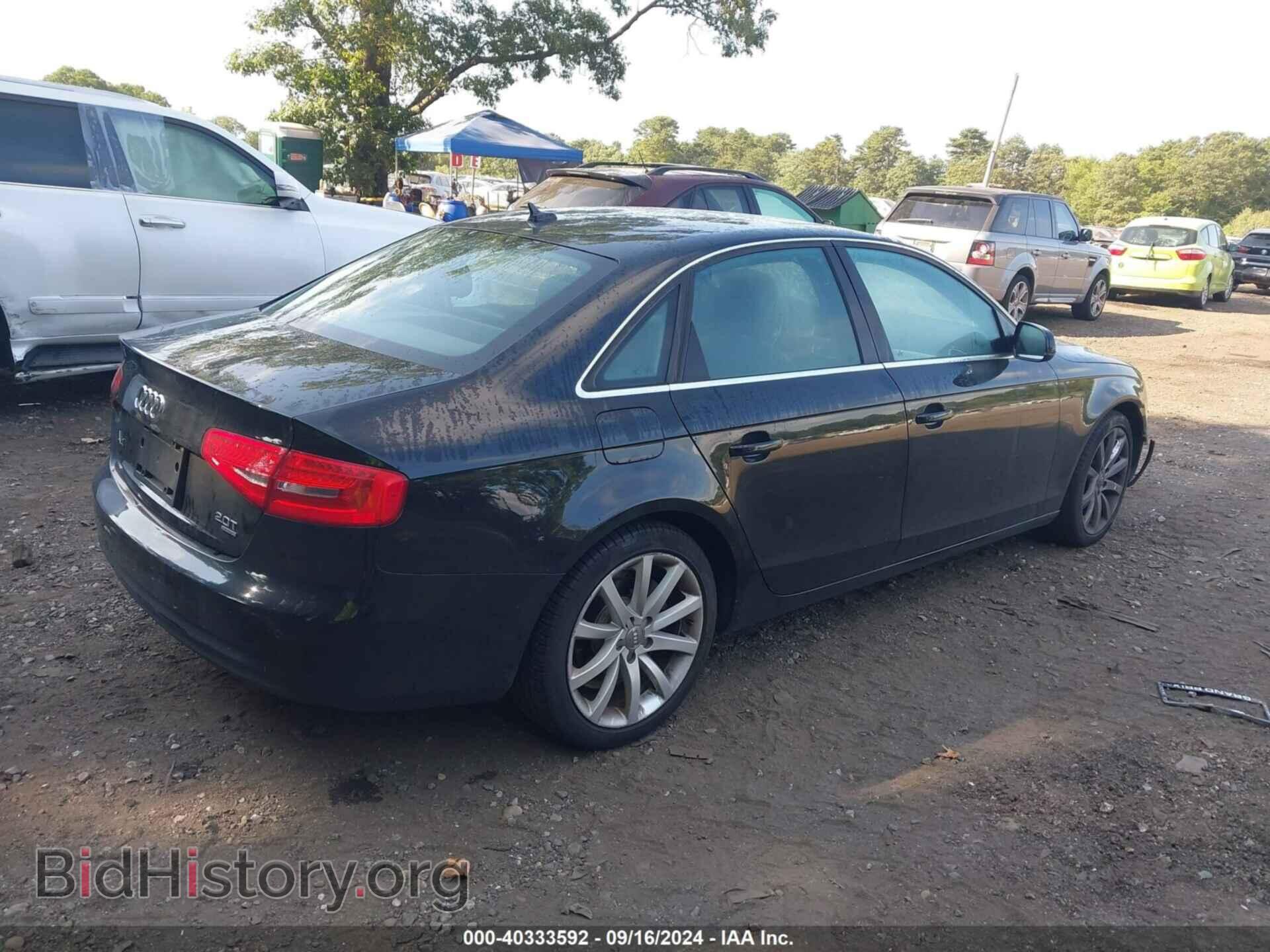 2013 AUDI A4 - VIN: WAUFFAFL7DN006769 - Фото 4