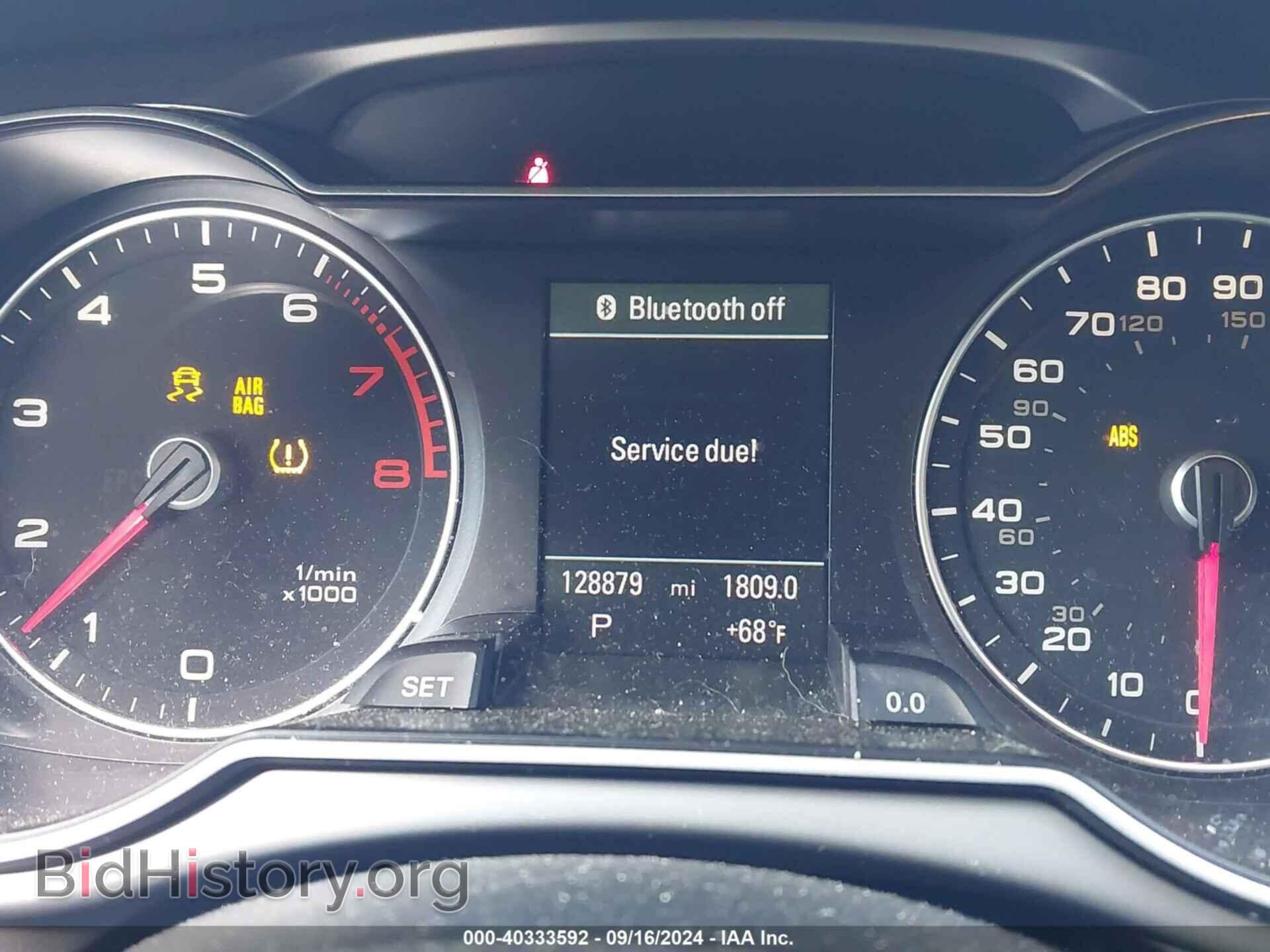 2013 AUDI A4 - VIN: WAUFFAFL7DN006769 - Фото 7