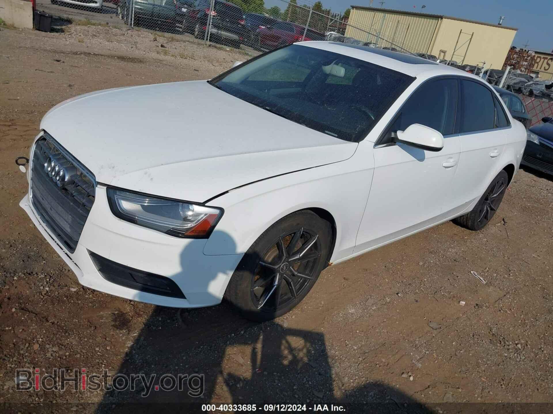 2013 AUDI A4 - VIN: WAUFFAFL9DA174758 - Фото 2