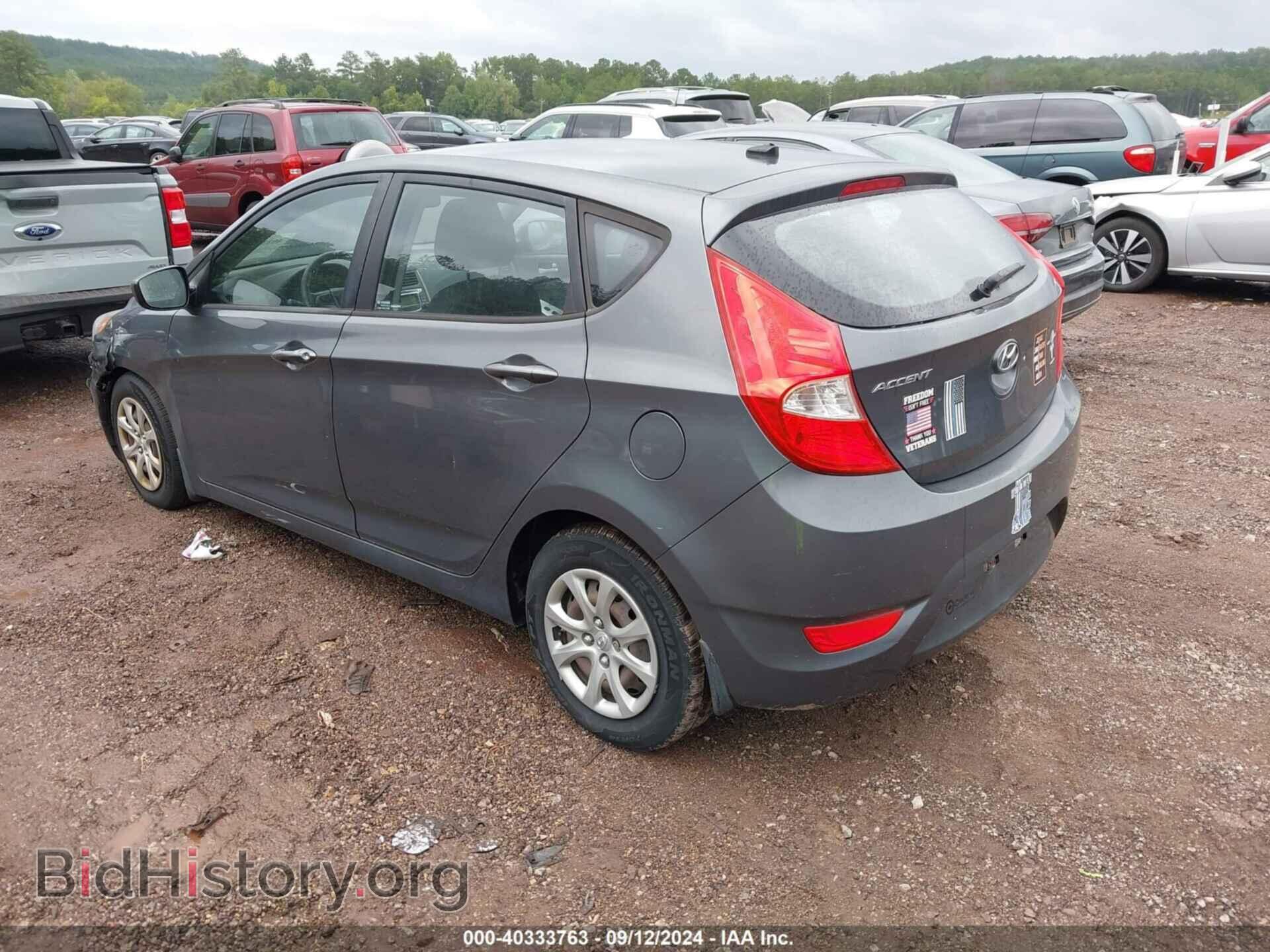 2013 HYUNDAI ACCENT - VIN: KMHCT5AEXDU098556 - Фото 3