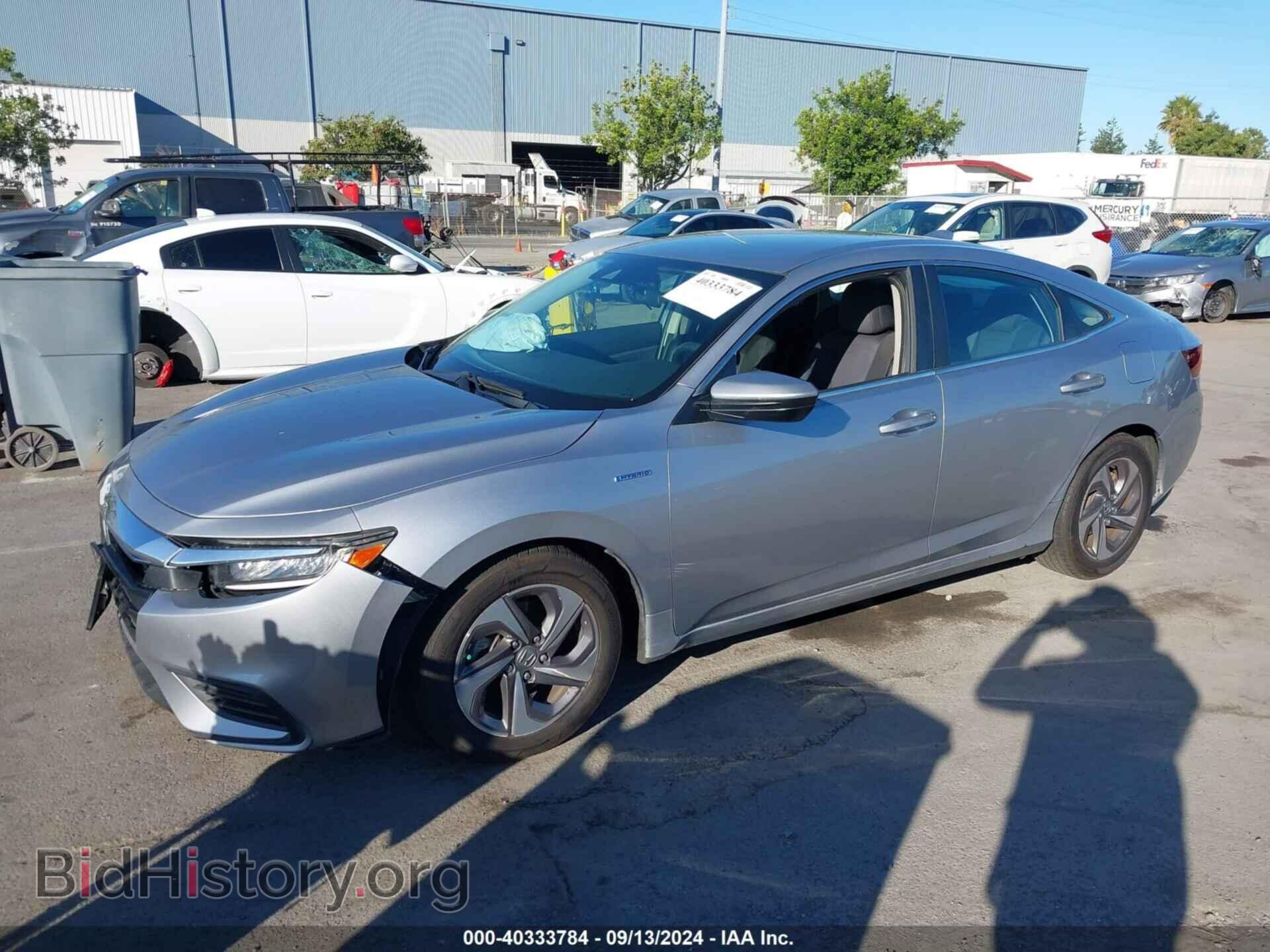 2019 HONDA INSIGHT - VIN: 19XZE4F19KE009161 - Фото 2