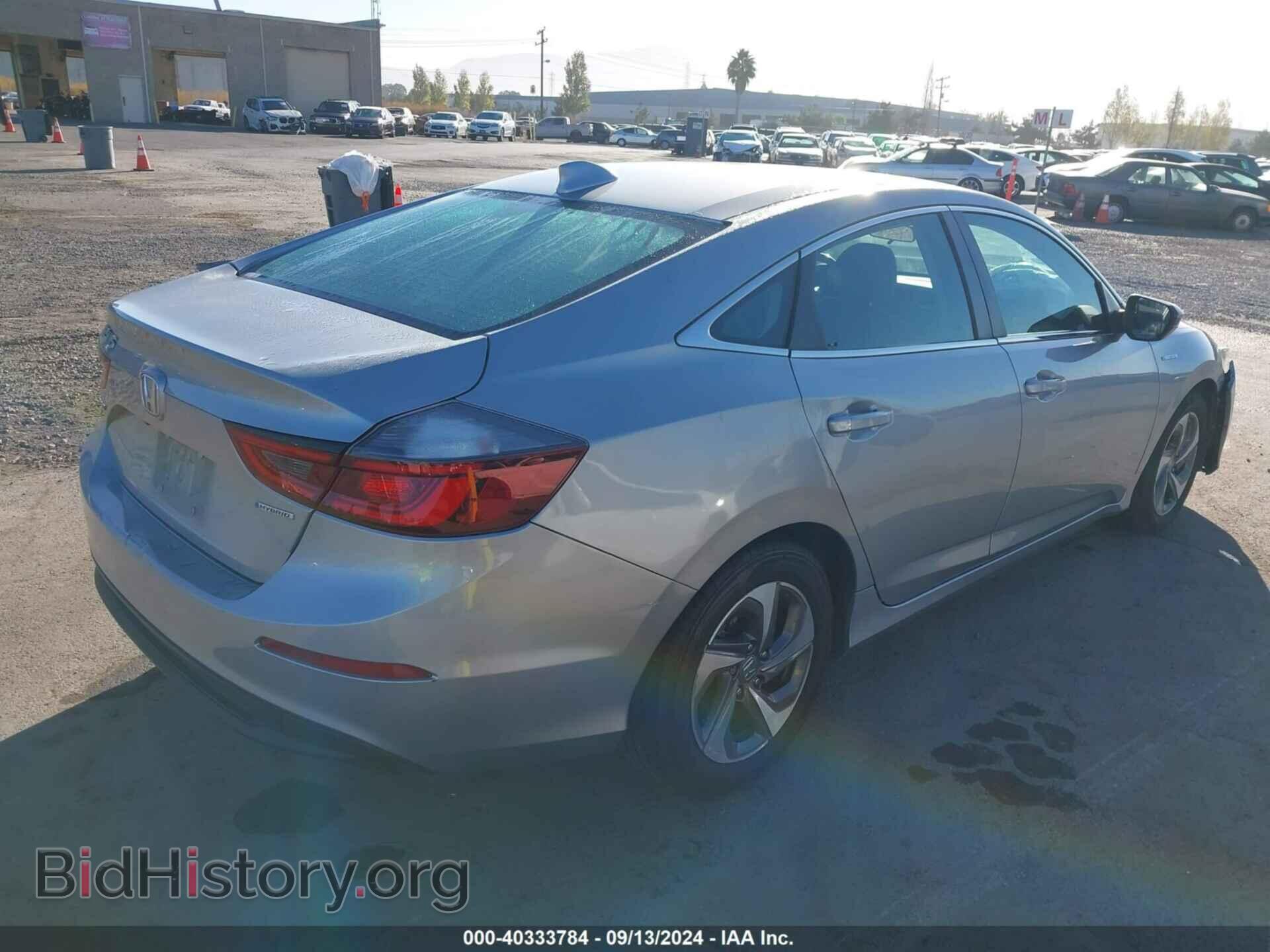 2019 HONDA INSIGHT - VIN: 19XZE4F19KE009161 - Фото 4