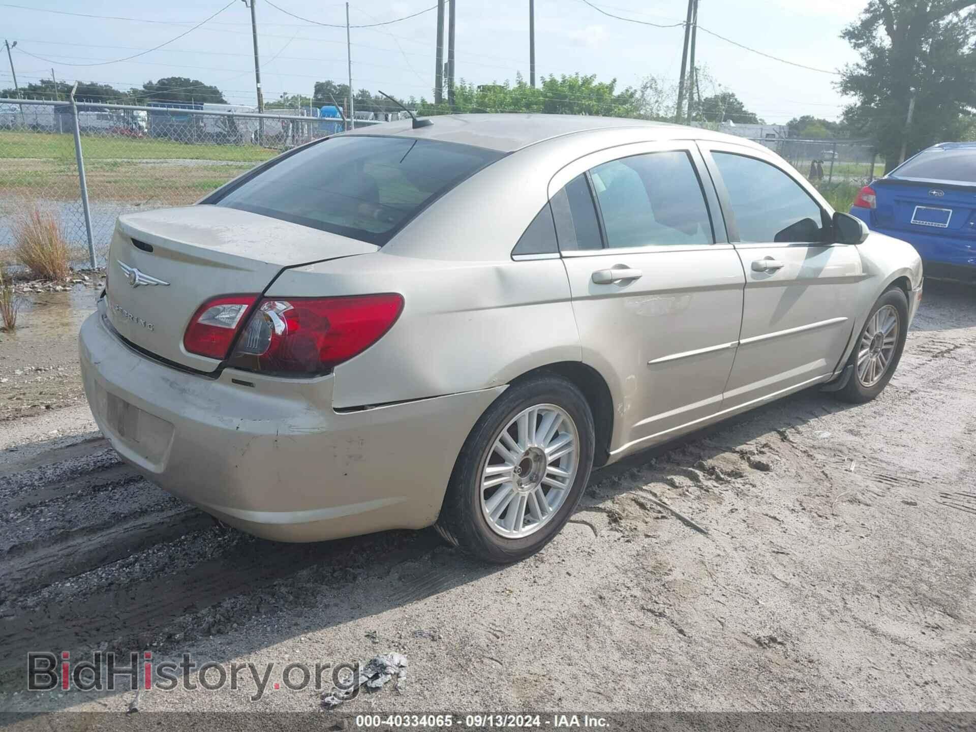2007 CHRYSLER SEBRING - VIN: 1C3LC56K37N532970 - Фото 4