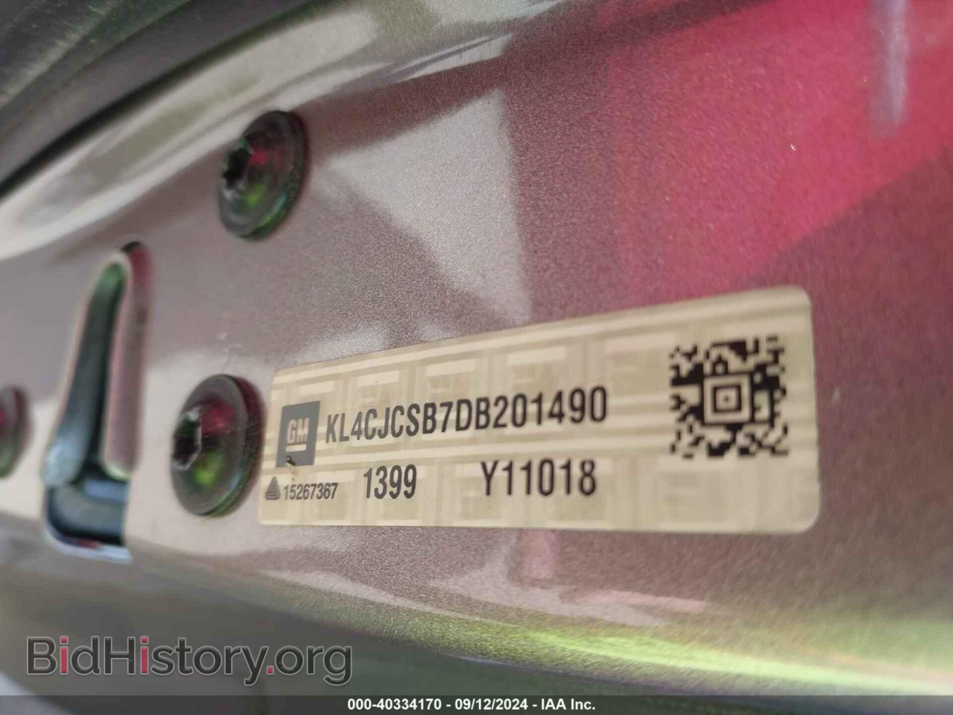 2013 BUICK ENCORE - VIN: KL4CJCSB7DB201490 - Photo 9