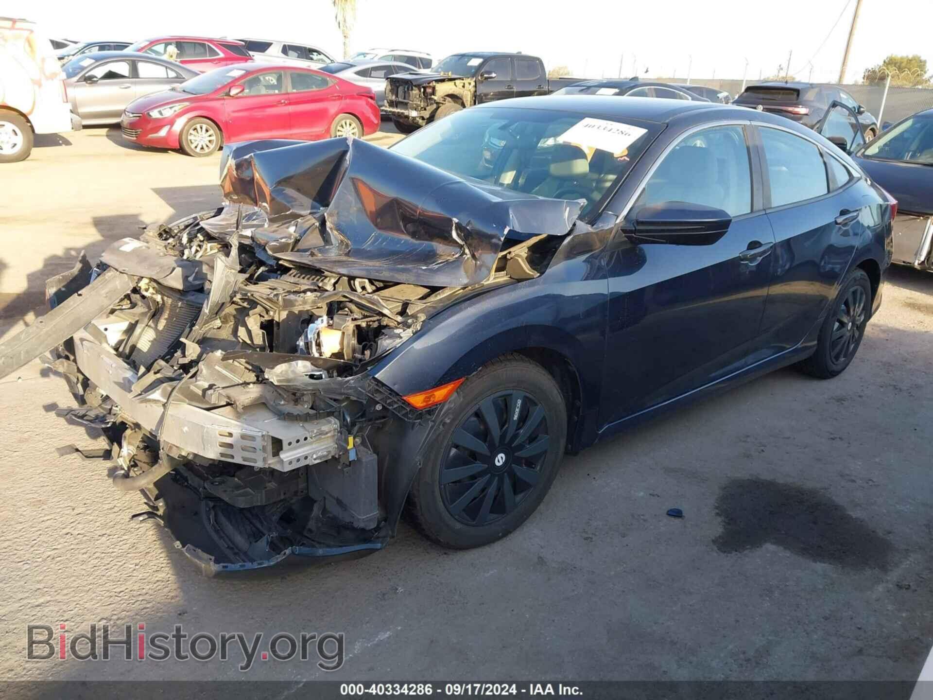 2016 HONDA CIVIC - VIN: 19XFC2F59GE208301 - Фото 2