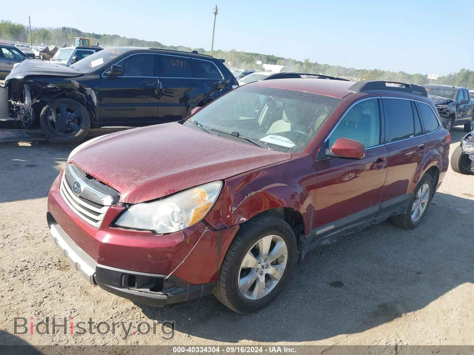 2011 SUBARU OUTBACK - VIN: 4S4BRDJC6B2429077 - Фото 2