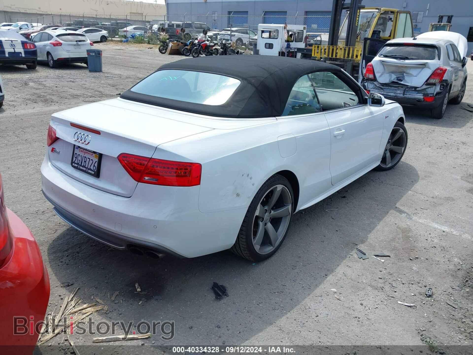 2017 AUDI S5 - VIN: WAUC4AFH4HN003211 - Фото 4
