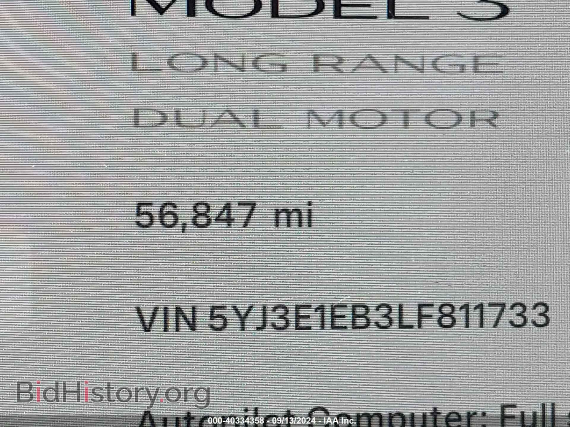 2020 TESLA MODEL 3 - VIN: 5YJ3E1EB3LF811733 - Фото 16