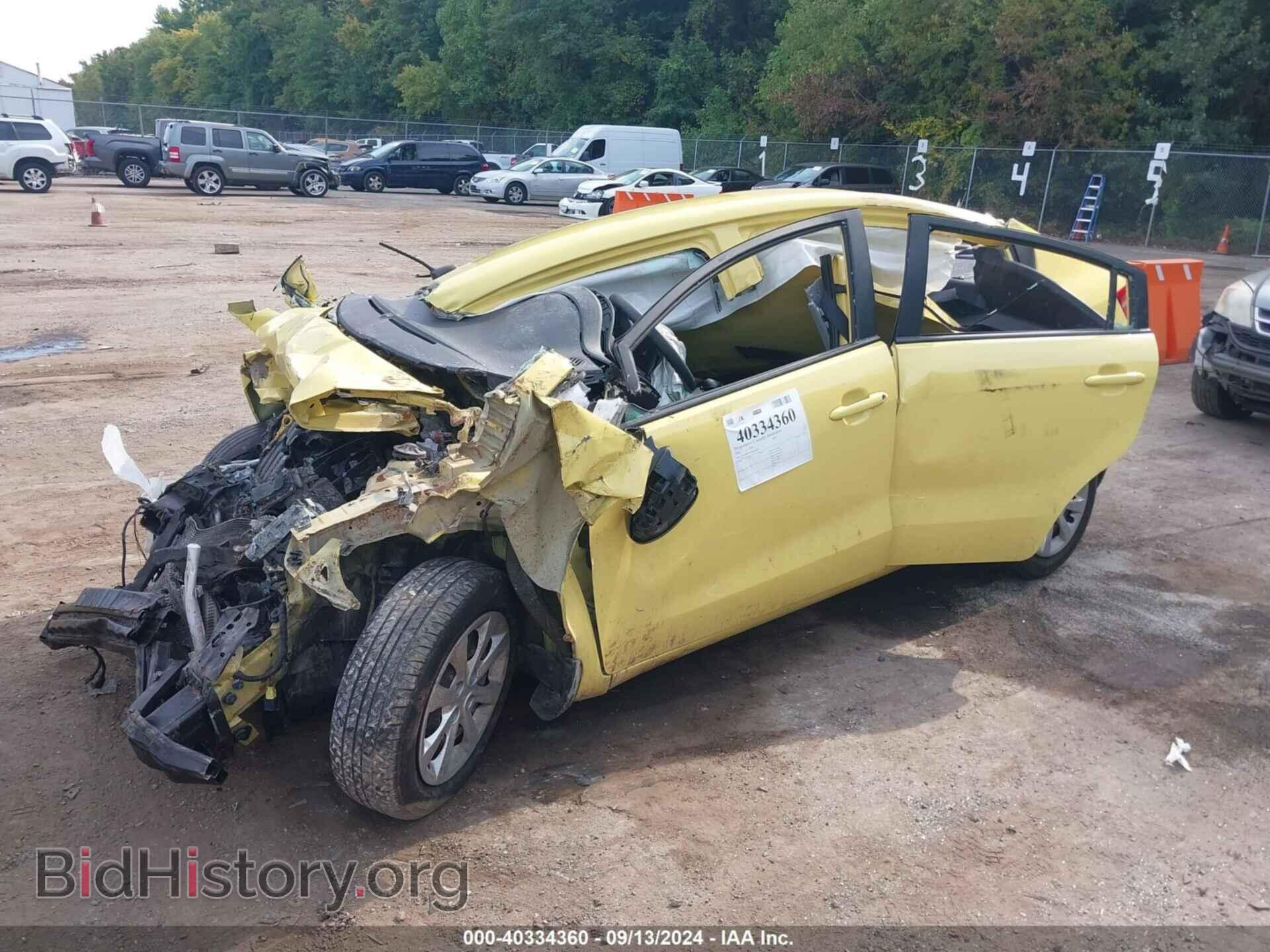2016 KIA RIO - VIN: KNADM4A3XG6586345 - Фото 2