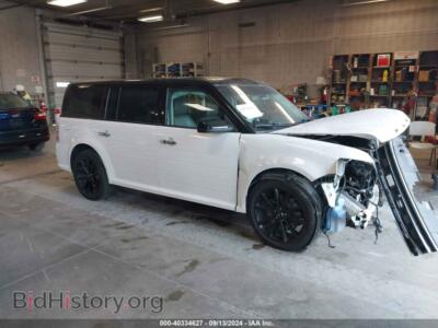 2019 Ford FLEX SEL, белый — VIN 2FMHK6C84KBA16376, IAAI