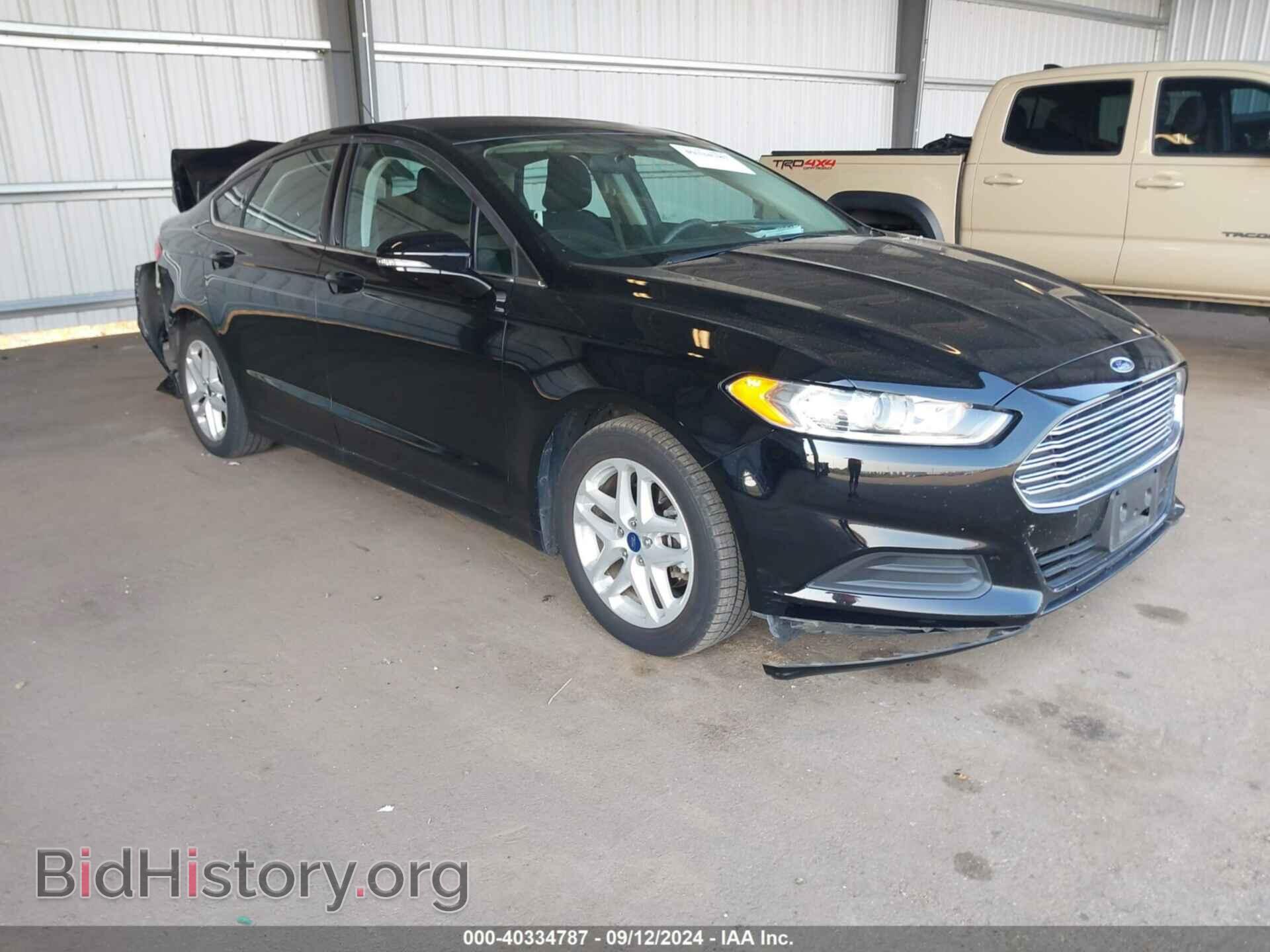Фотография 1FA6P0H74G5127375 - FORD FUSION 2016