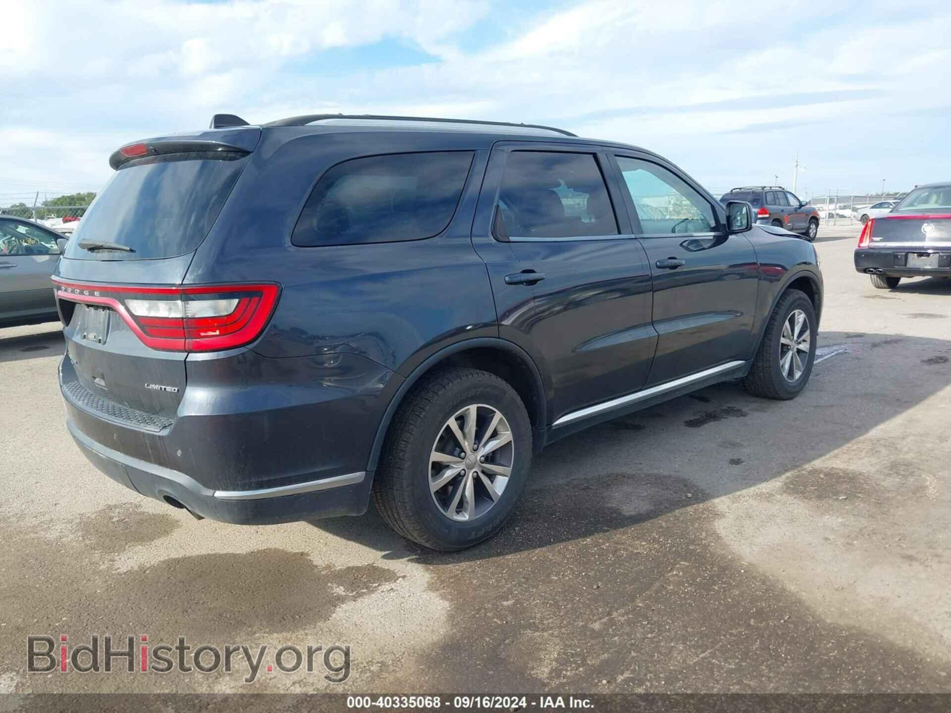 2016 DODGE DURANGO - VIN: 1C4RDJDG6GC412828 - Photo 4