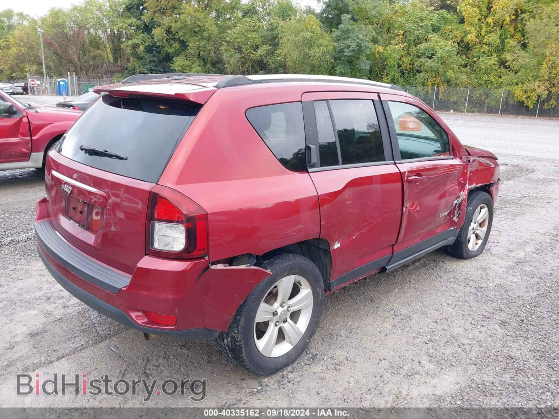 2016 JEEP COMPASS - VIN: 1C4NJDBB1GD522888 - Фото 4