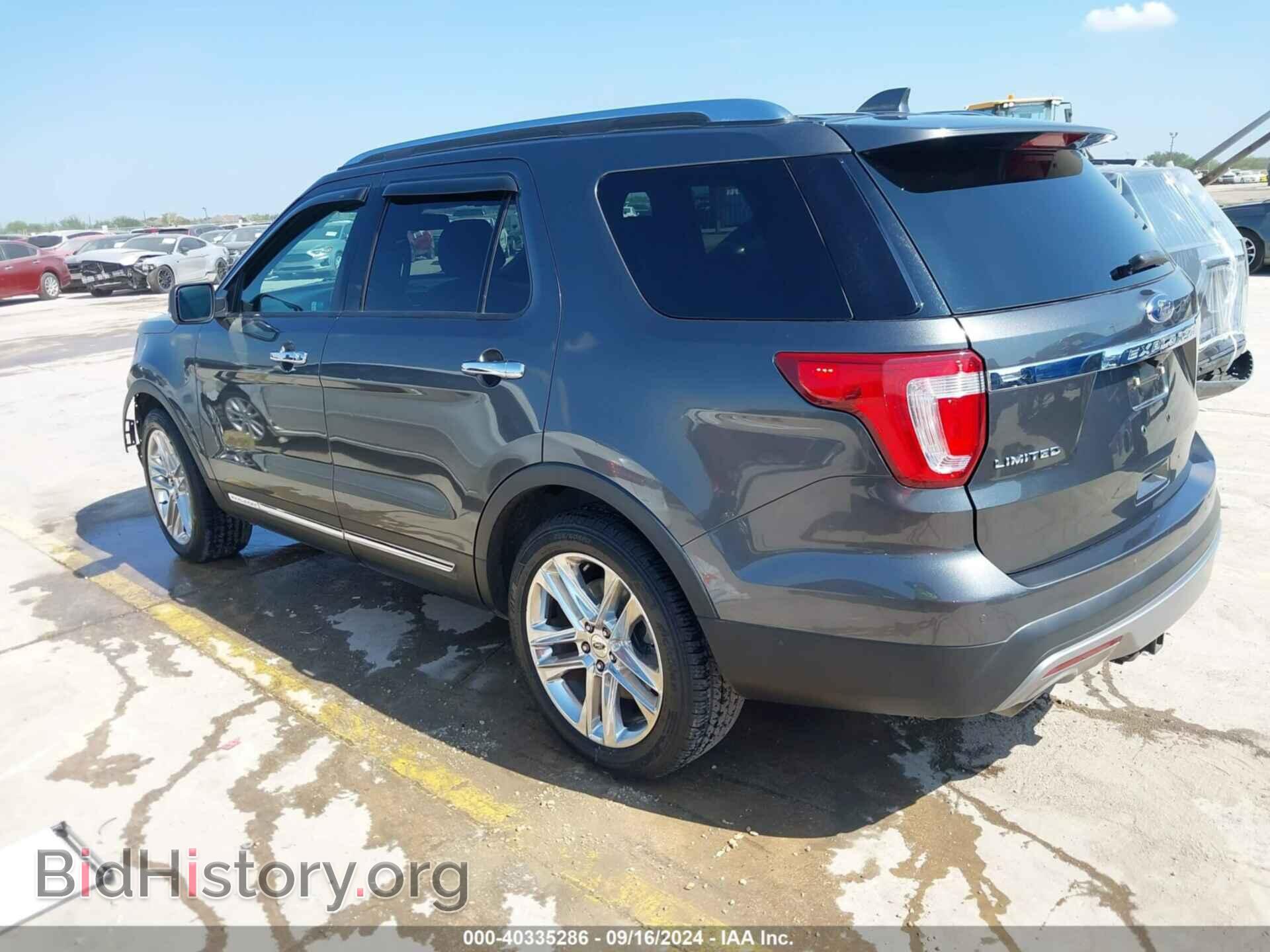 2017 FORD EXPLORER - VIN: 1FM5K7F88HGE11005 - Фото 3