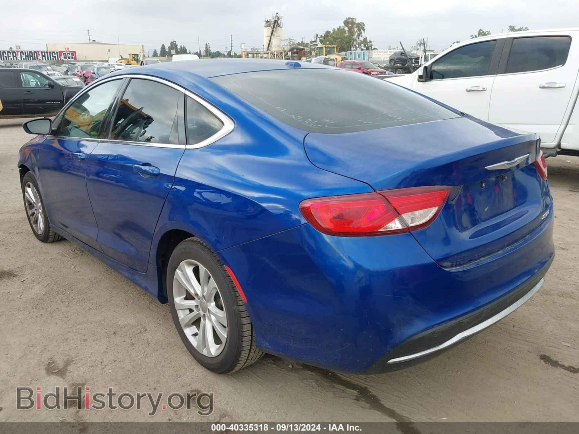 2015 CHRYSLER 200 - VIN: 1C3CCCAB5FN609896 - Фото 3