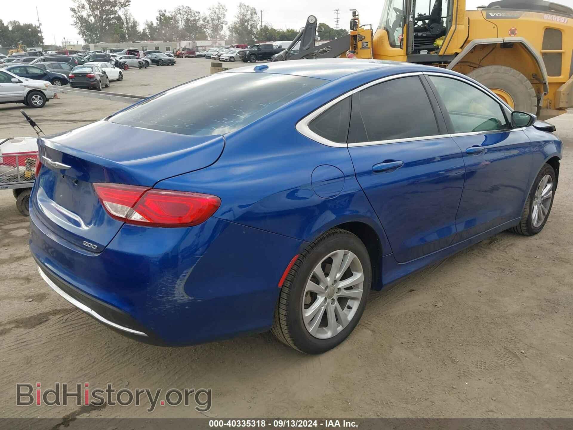 2015 CHRYSLER 200 - VIN: 1C3CCCAB5FN609896 - Фото 4
