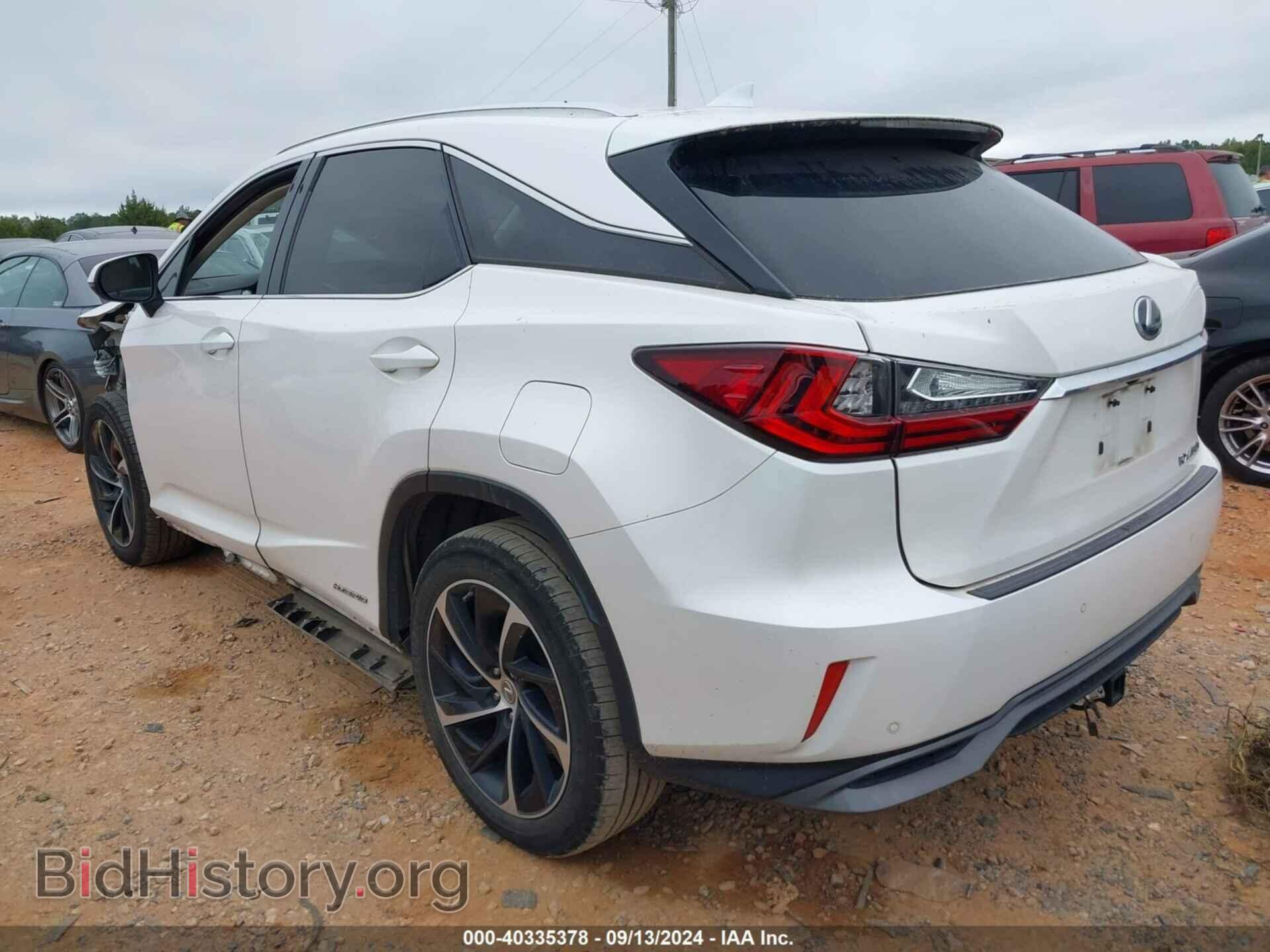 2017 LEXUS RX 450H - VIN: 2T2BGMCA3HC014648 - Фото 3