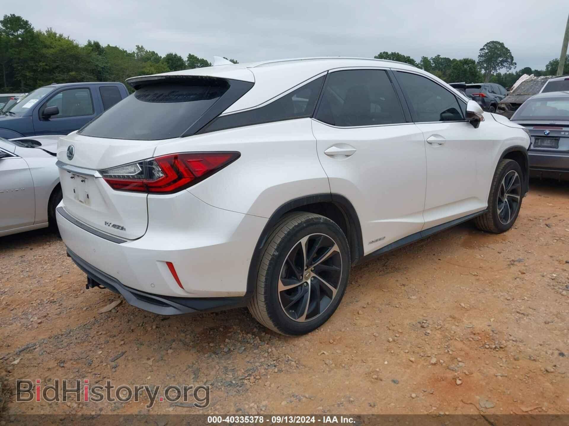 2017 LEXUS RX 450H - VIN: 2T2BGMCA3HC014648 - Фото 4