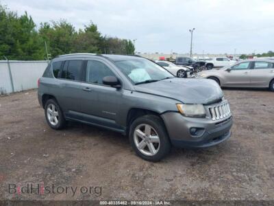 2012 Jeep COMPASS Limited, gray — VIN 1C4NJCCB9CD580315, IAAI