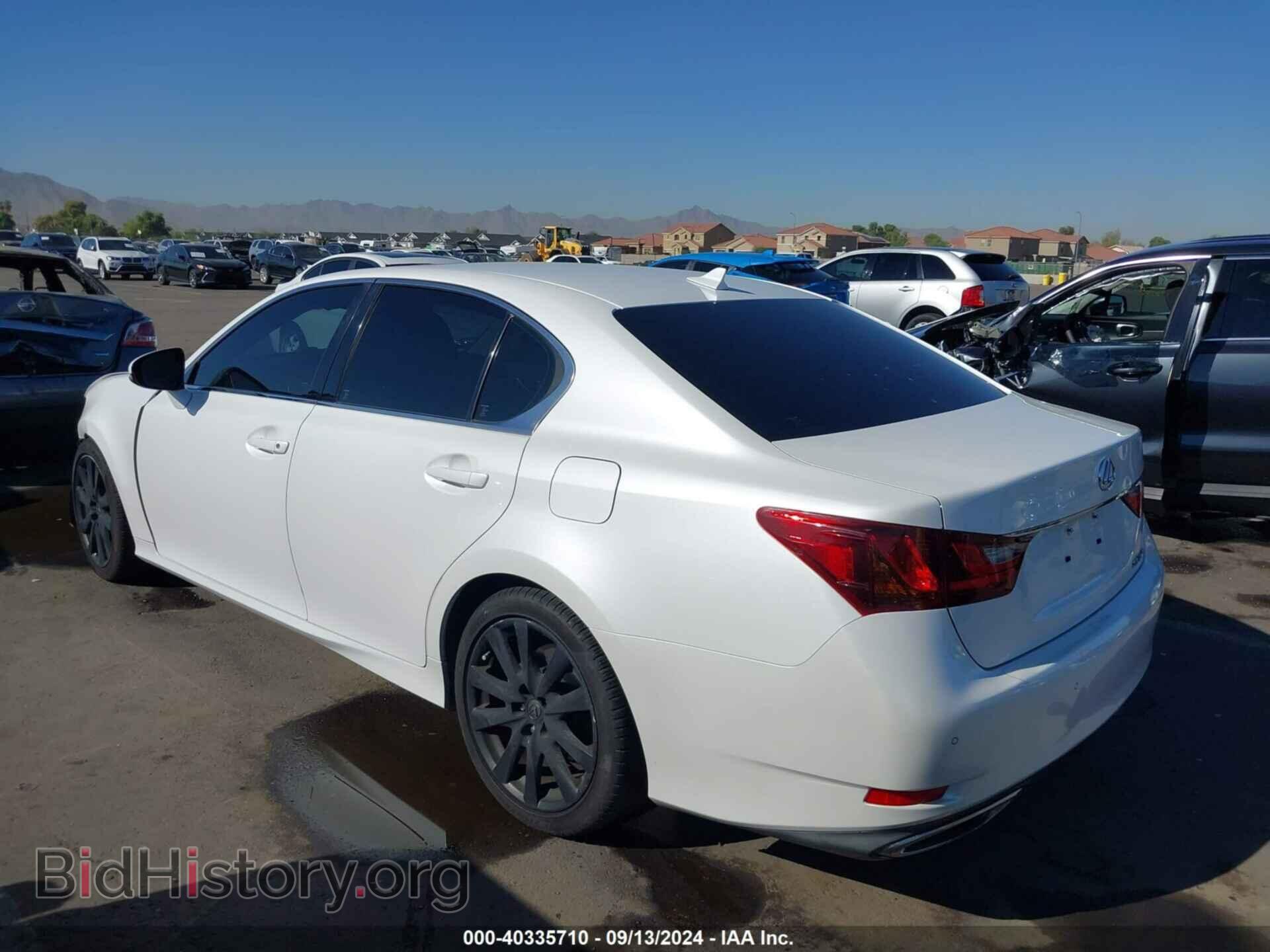 2014 LEXUS GS 350 - VIN: JTHBE1BL7E5034131 - Фото 3