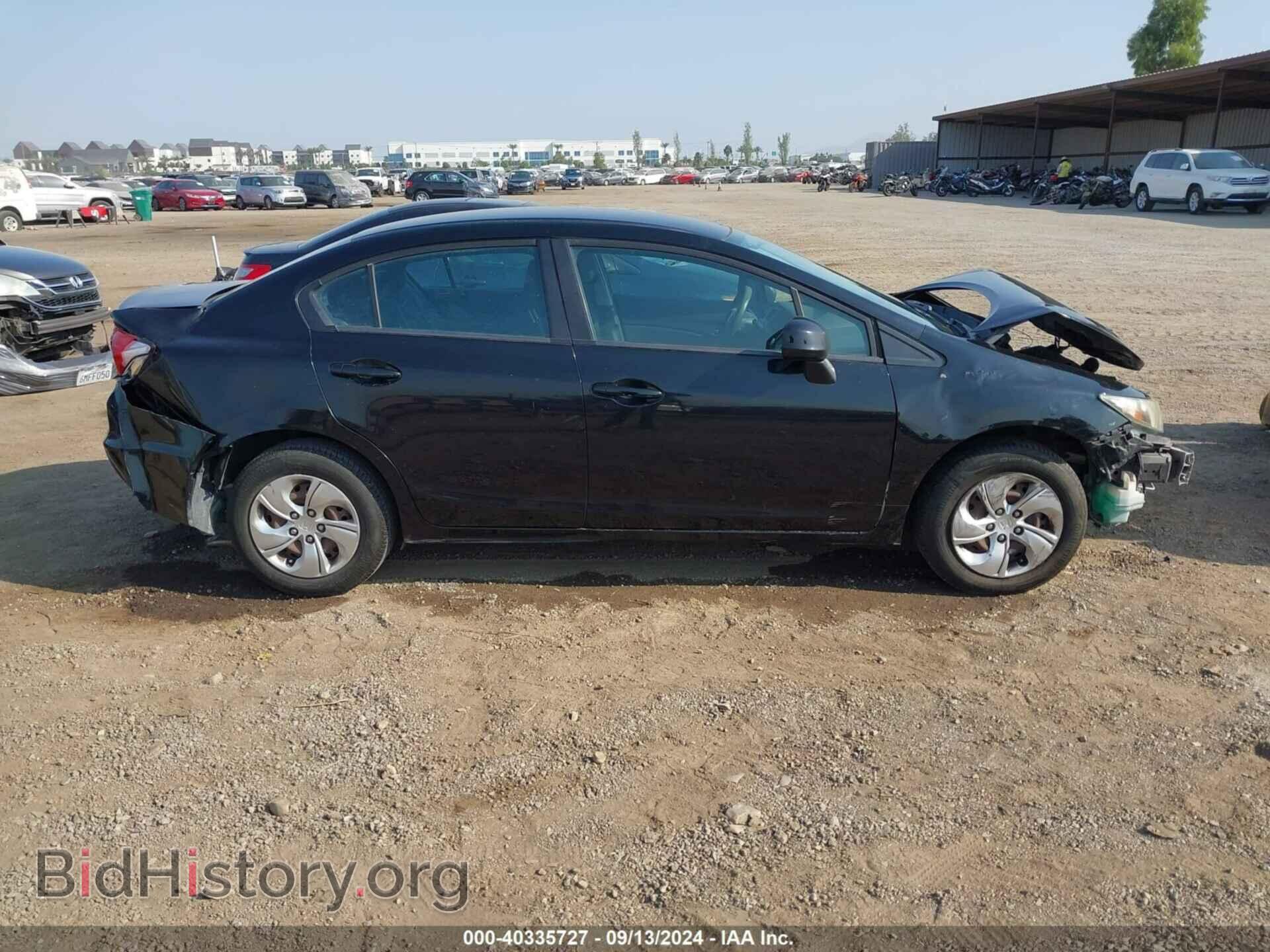 2013 HONDA CIVIC - VIN: 19XFB2F5XDE004671 - Фото 14