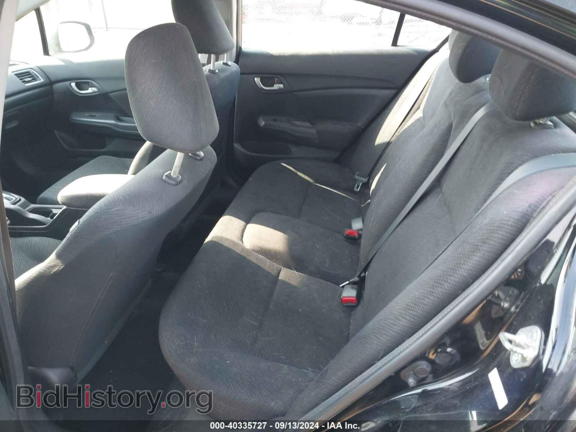 2013 HONDA CIVIC - VIN: 19XFB2F5XDE004671 - Фото 8