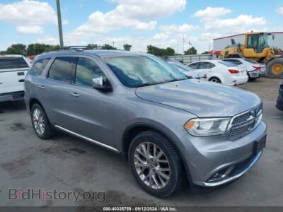 2017 Dodge DURANGO SXT RWD, silver — VIN 1C4RDHAG8HC619199, IAAI