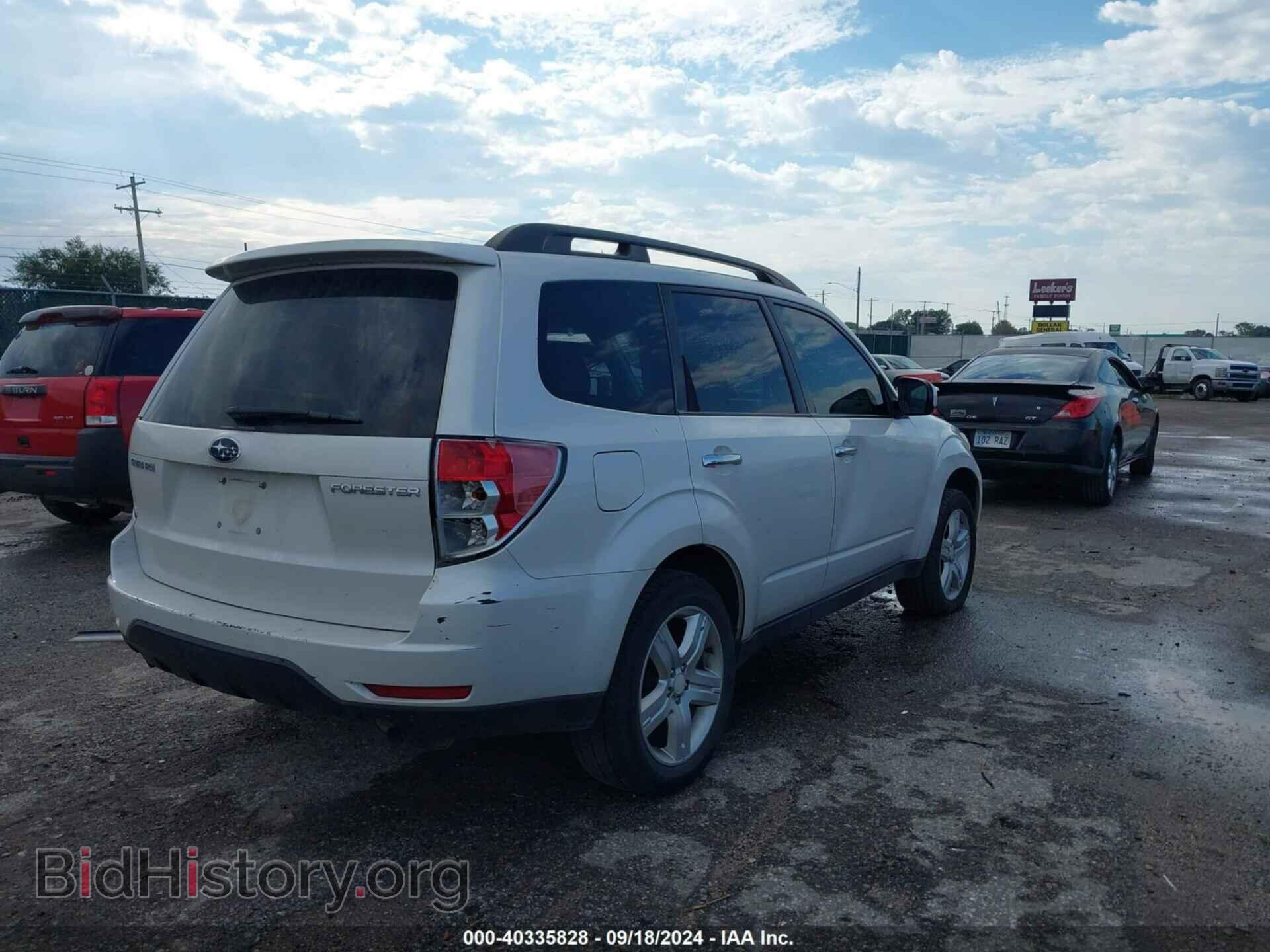 2009 SUBARU FORESTER - VIN: JF2SH63669H743315 - Фото 4