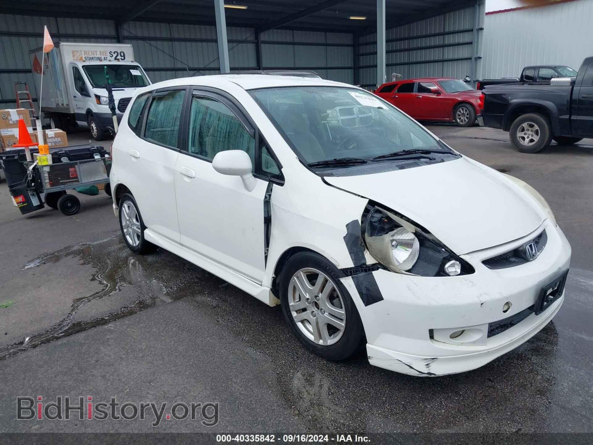 Photo JHMGD38657S059992 - HONDA FIT 2007