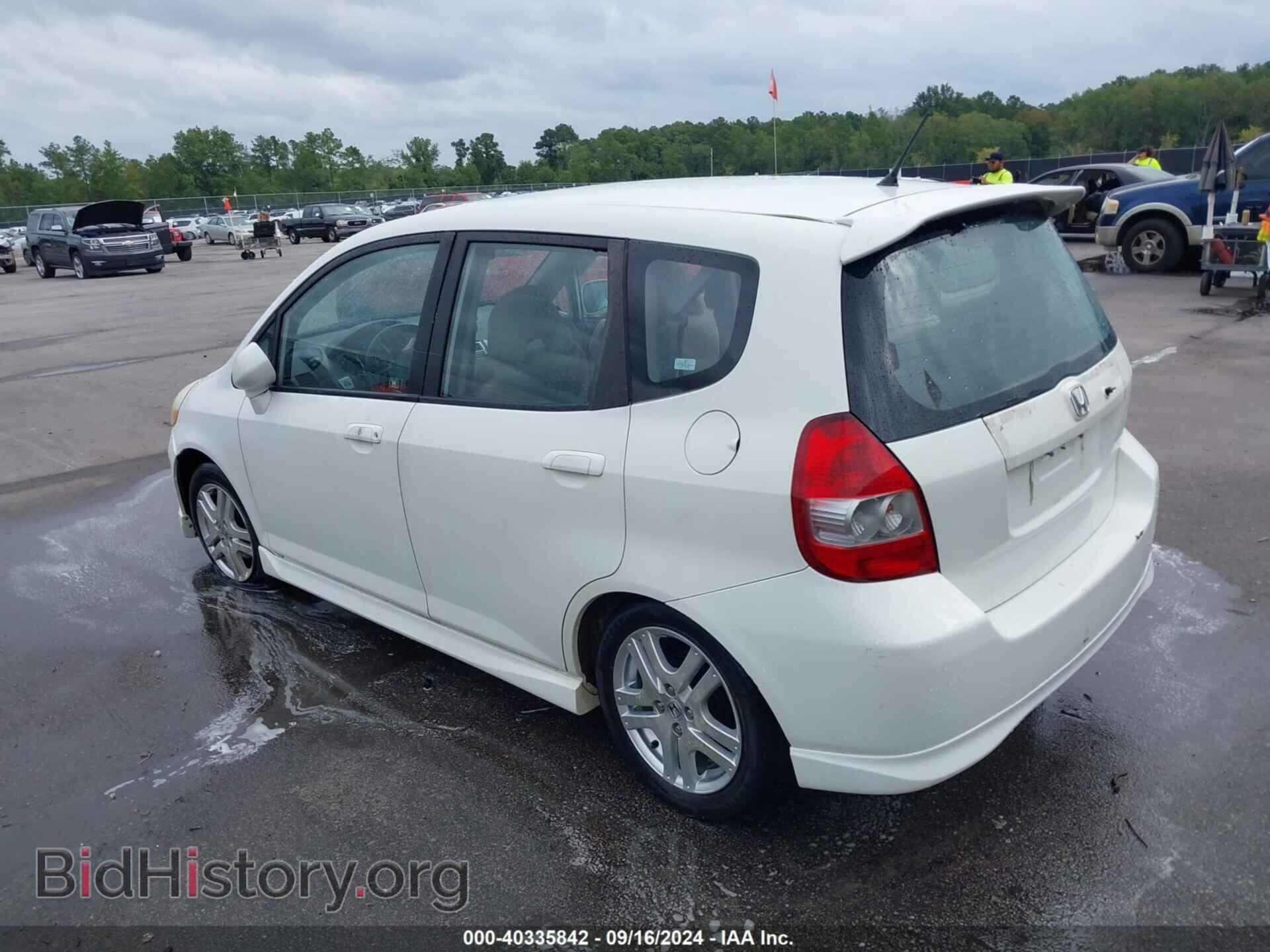 2007 HONDA FIT - VIN: JHMGD38657S059992 - Фото 3