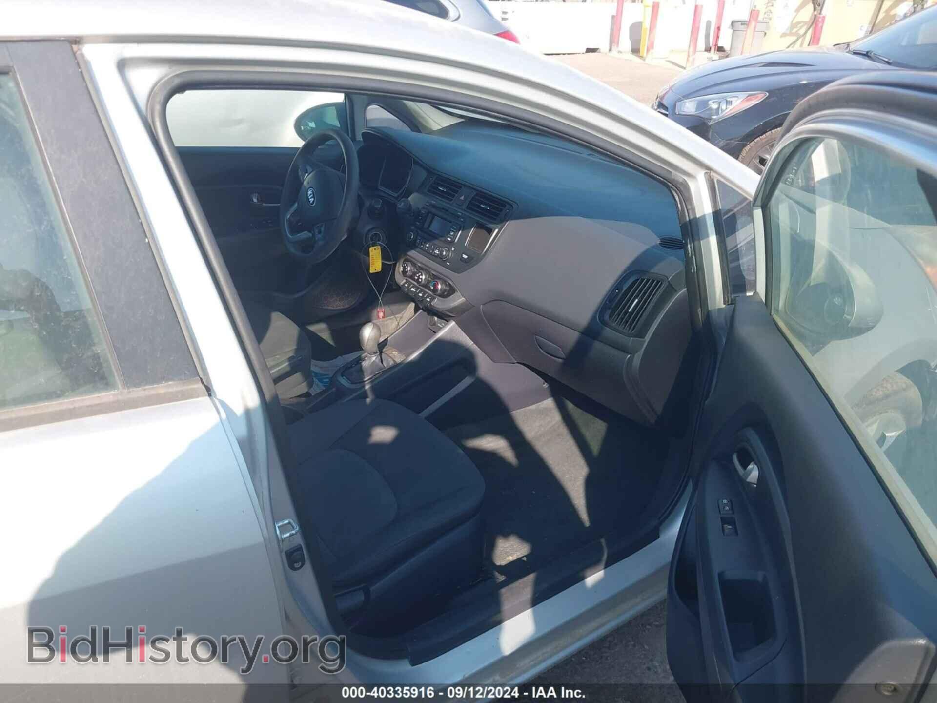 2013 KIA RIO - VIN: KNADM4A31D6270568 - Фото 5