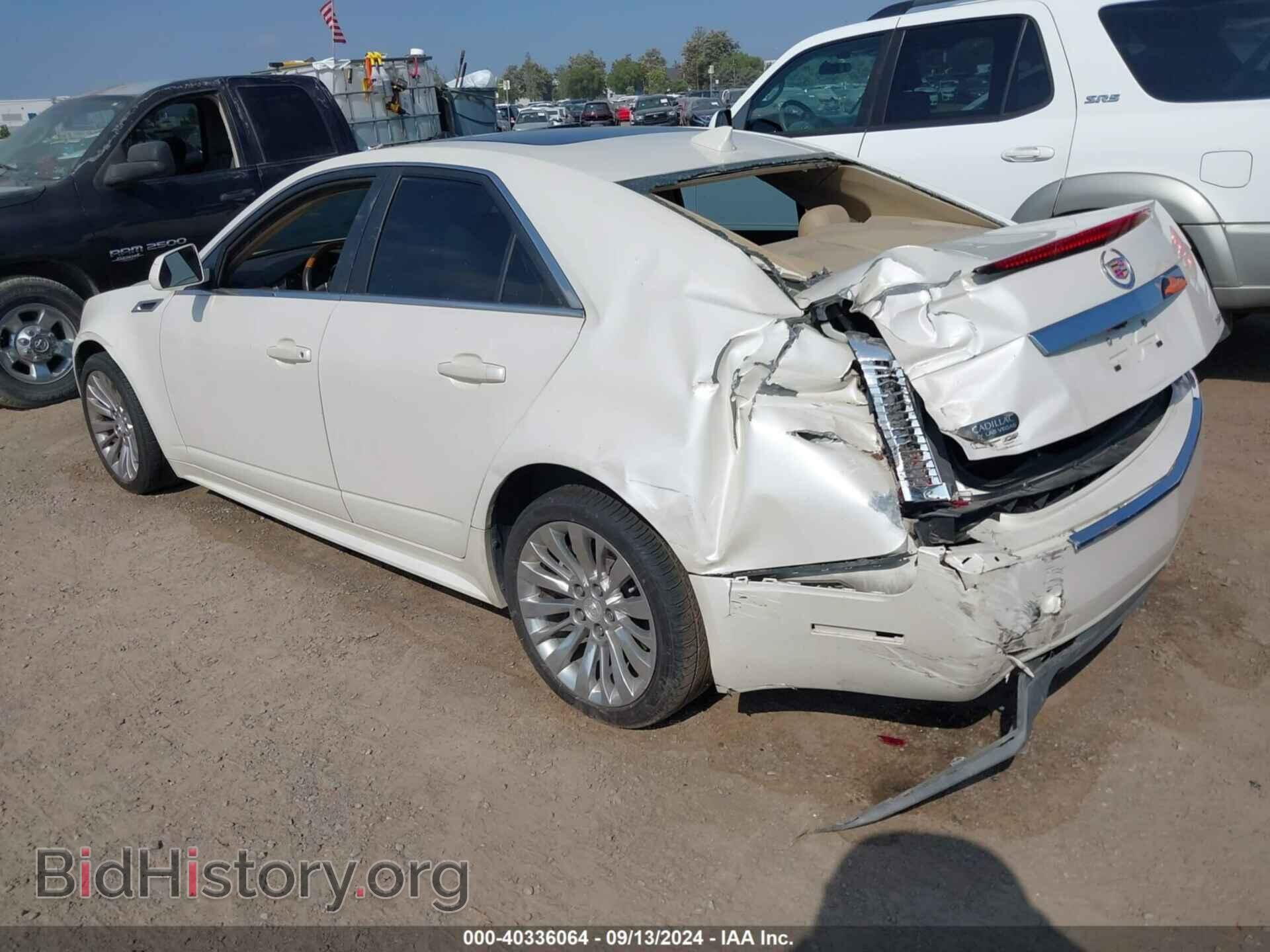 2013 CADILLAC CTS - VIN: 1G6DK5E33D0128107 - Photo 3