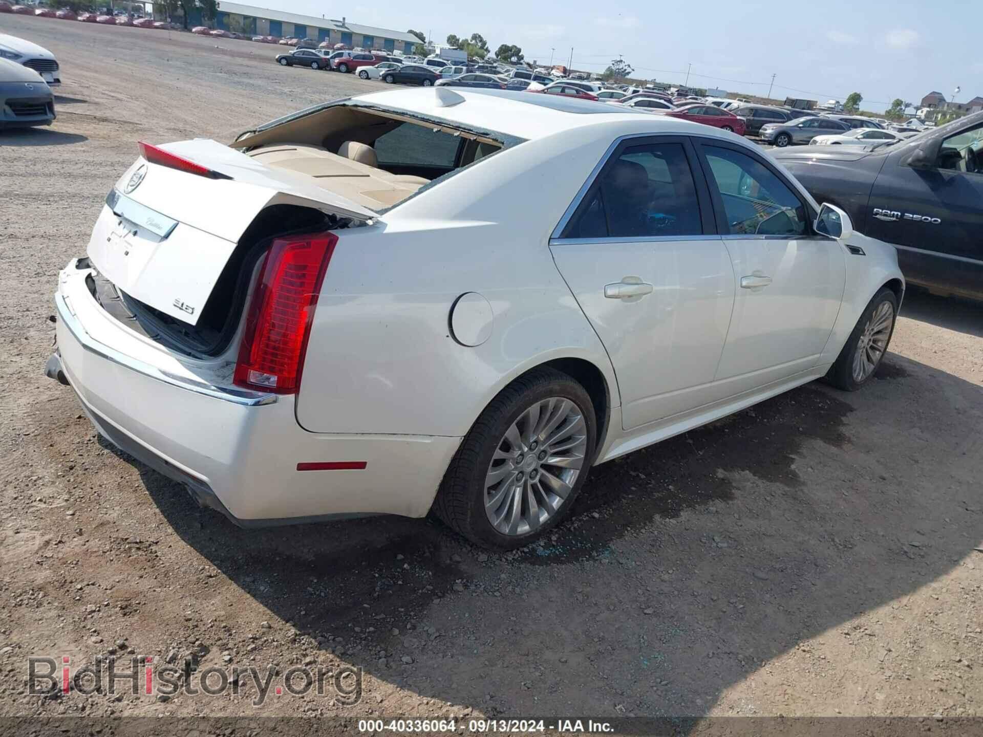2013 CADILLAC CTS - VIN: 1G6DK5E33D0128107 - Photo 4