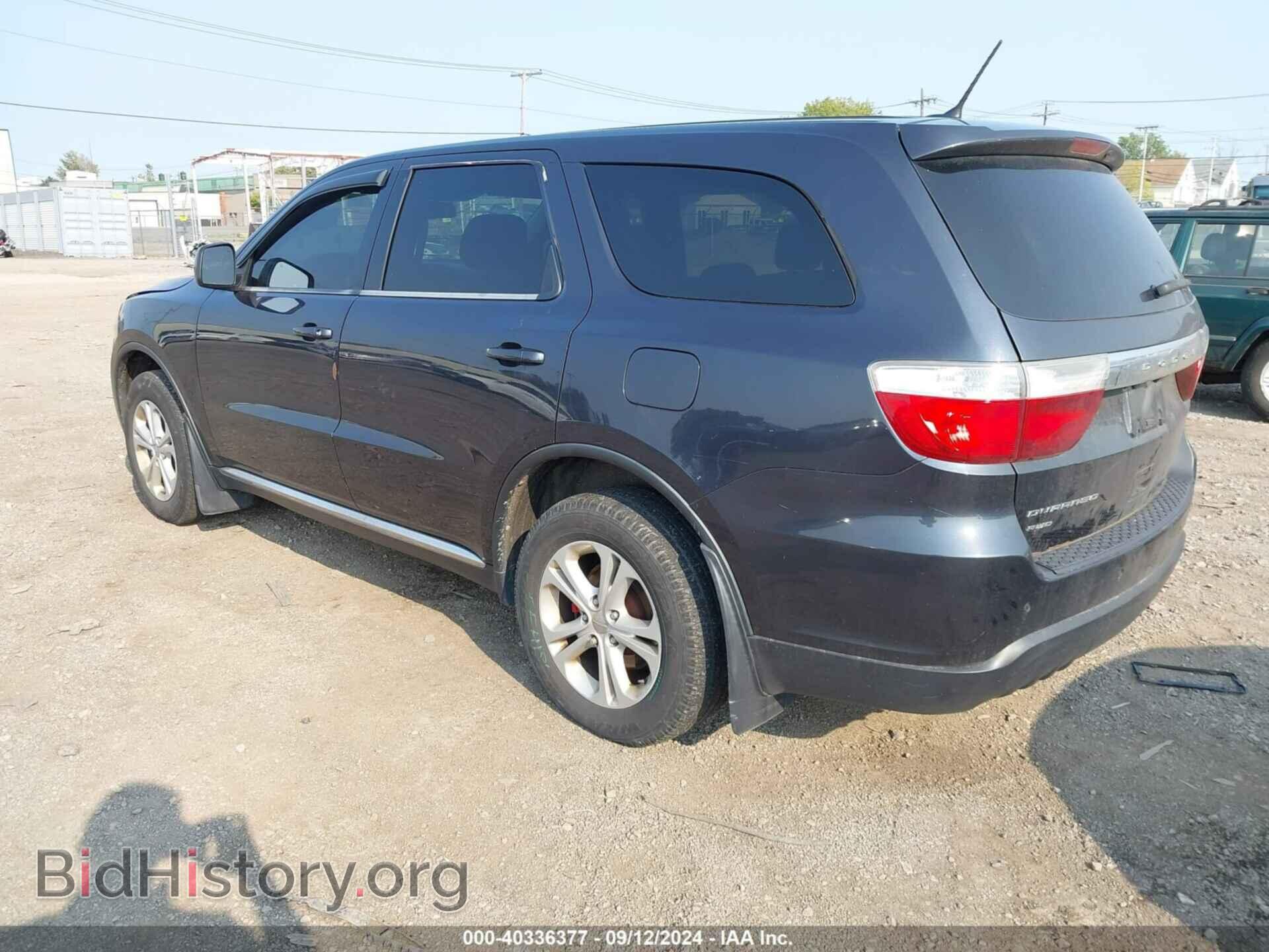 2013 DODGE DURANGO - VIN: 1C4RDJAG2DC654161 - Фото 3