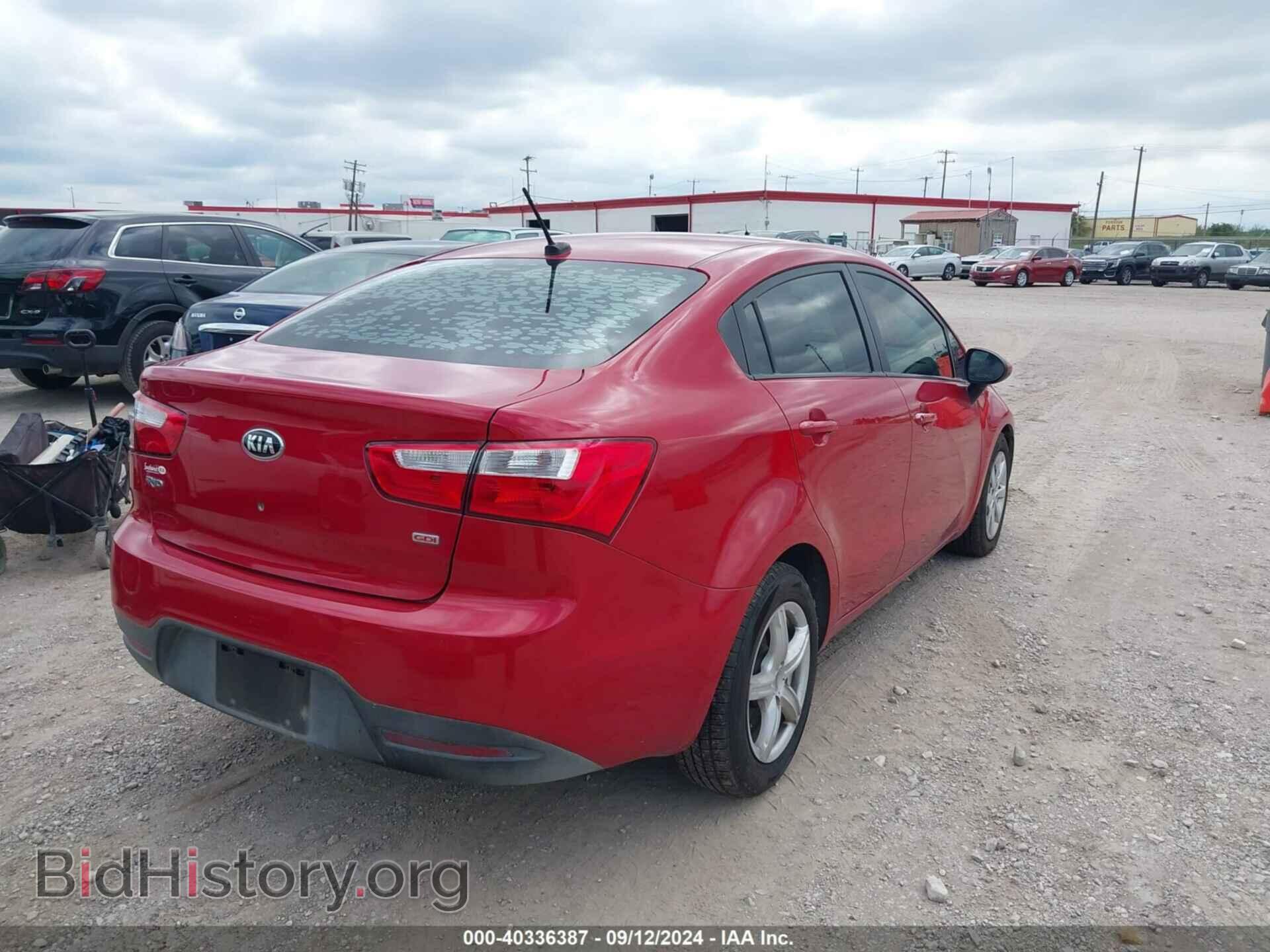 2015 KIA RIO - VIN: KNADM4A31F6502153 - Фото 4