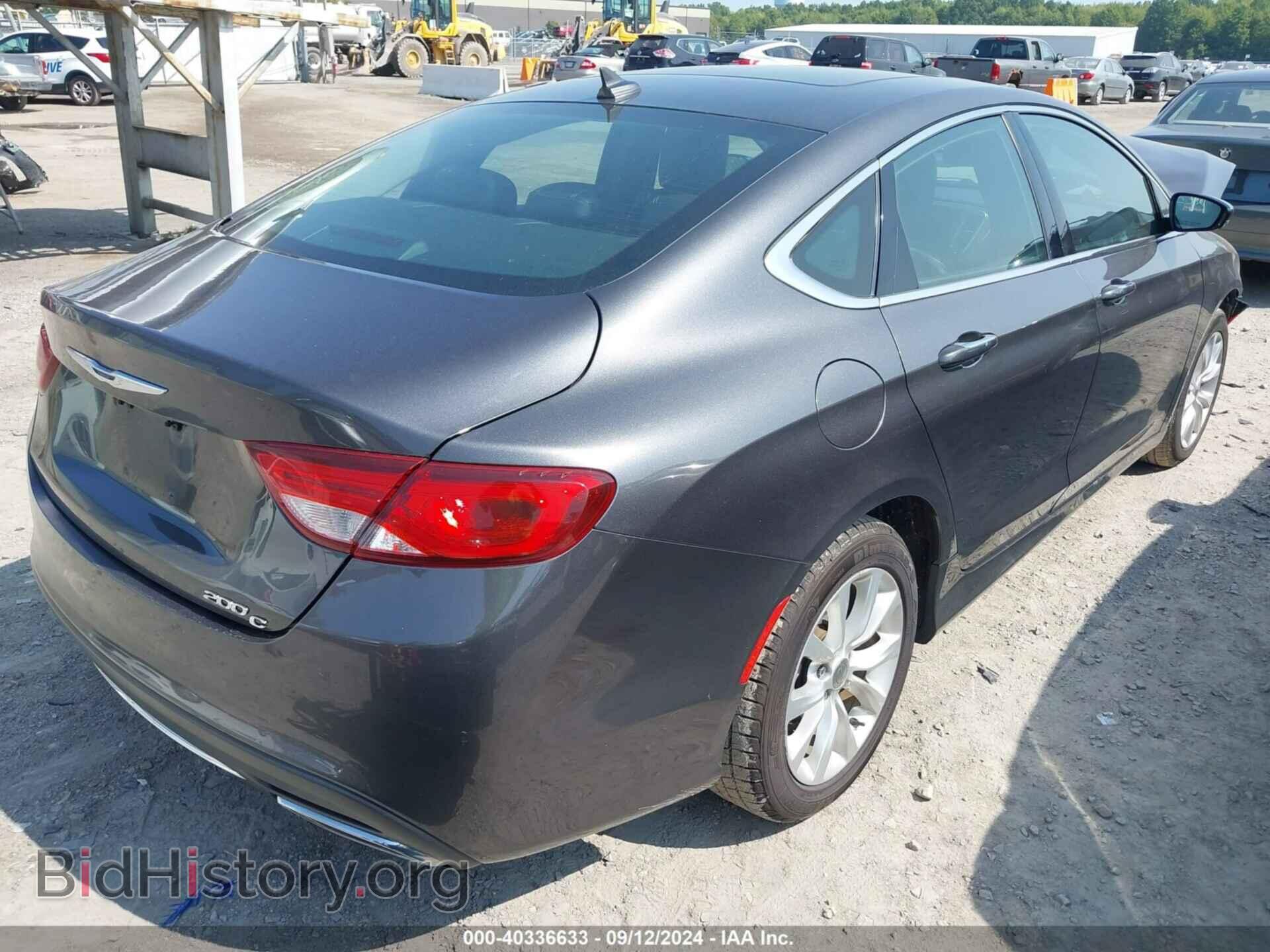 2015 CHRYSLER 200 - VIN: 1C3CCCCG7FN532814 - Фото 4