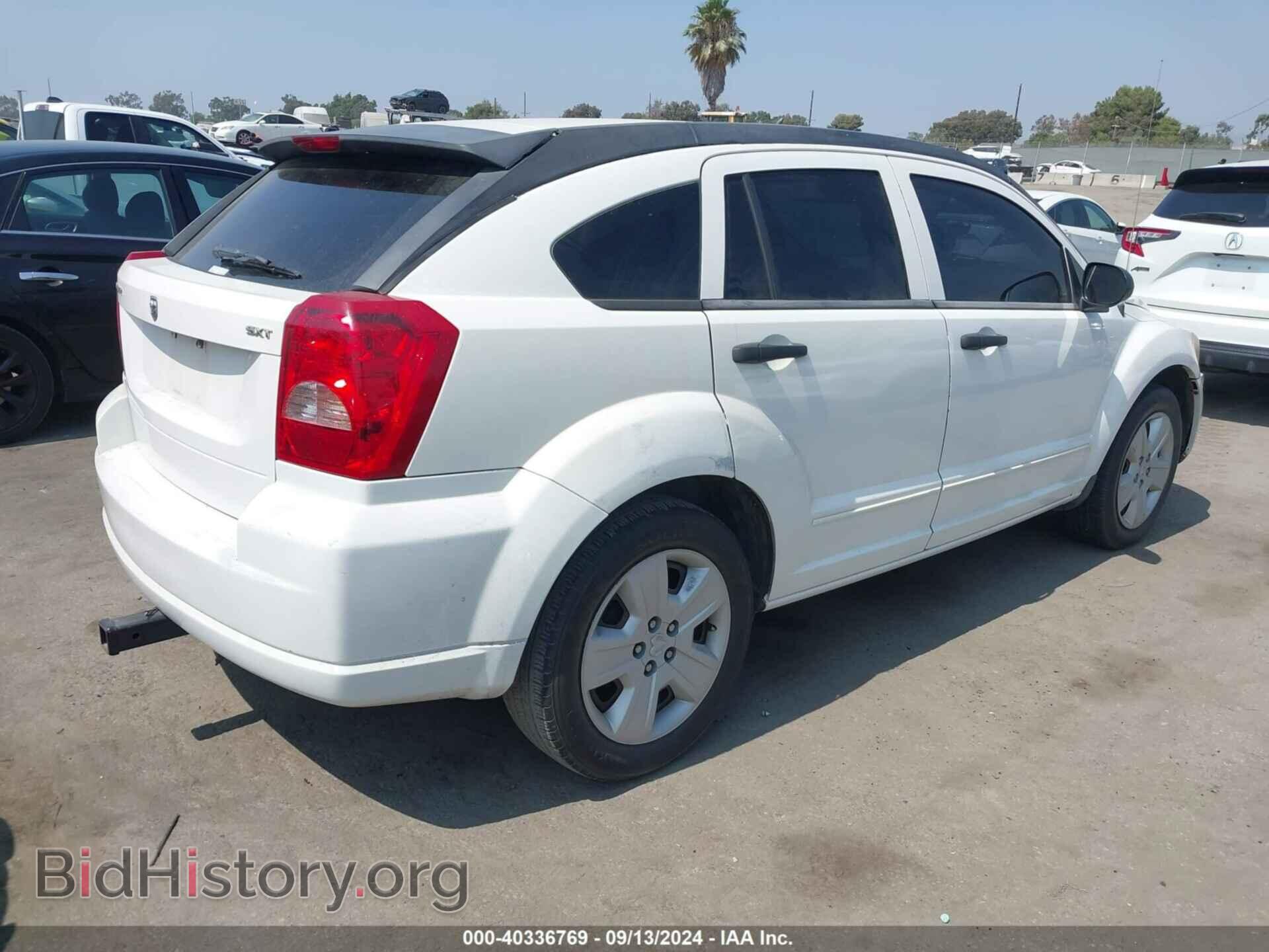 2007 DODGE CALIBER - VIN: 1B3HB48B07D113168 - Photo 4