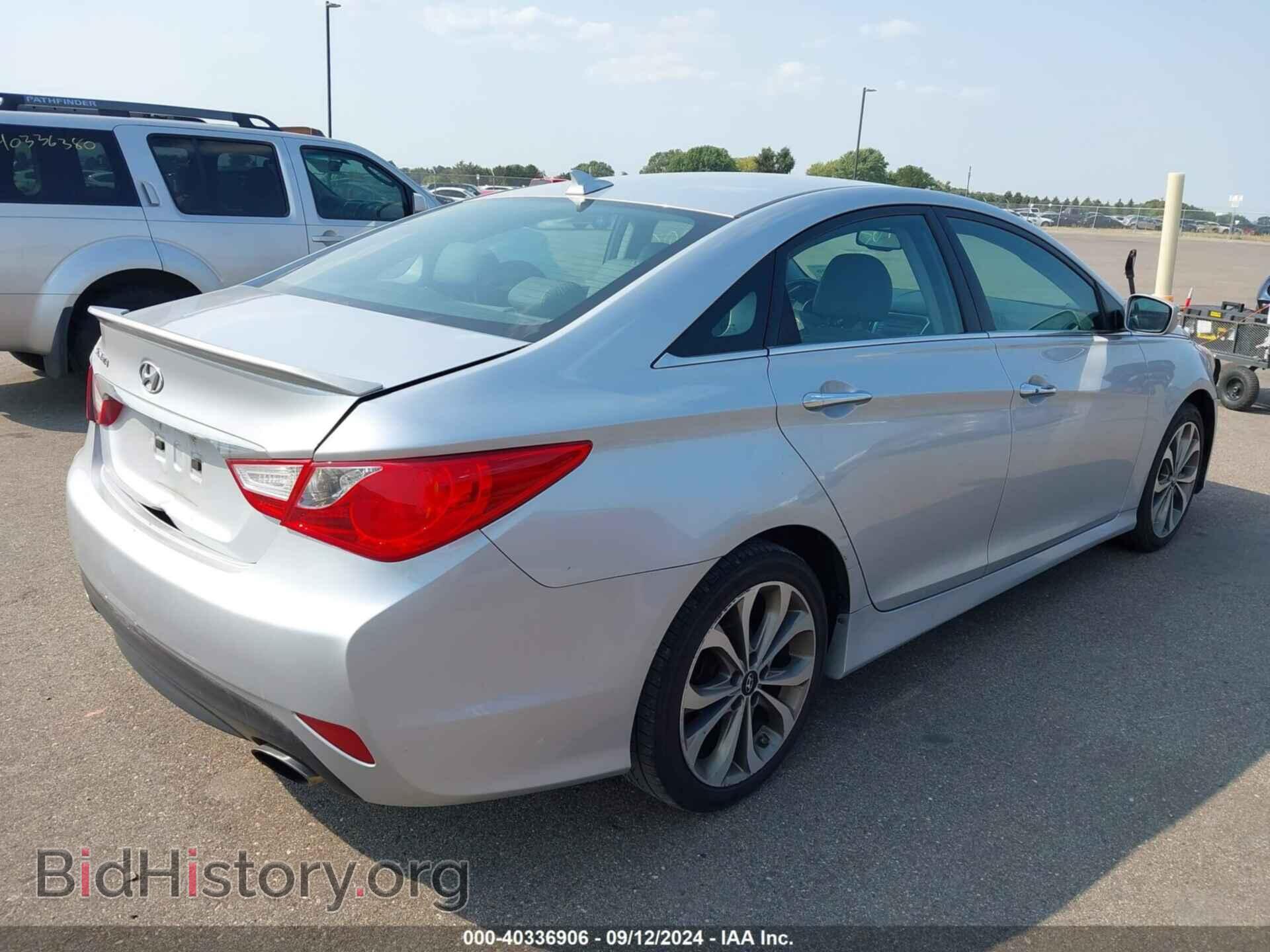 2014 HYUNDAI SONATA - VIN: 5NPEC4AC1EH931808 - Фото 4
