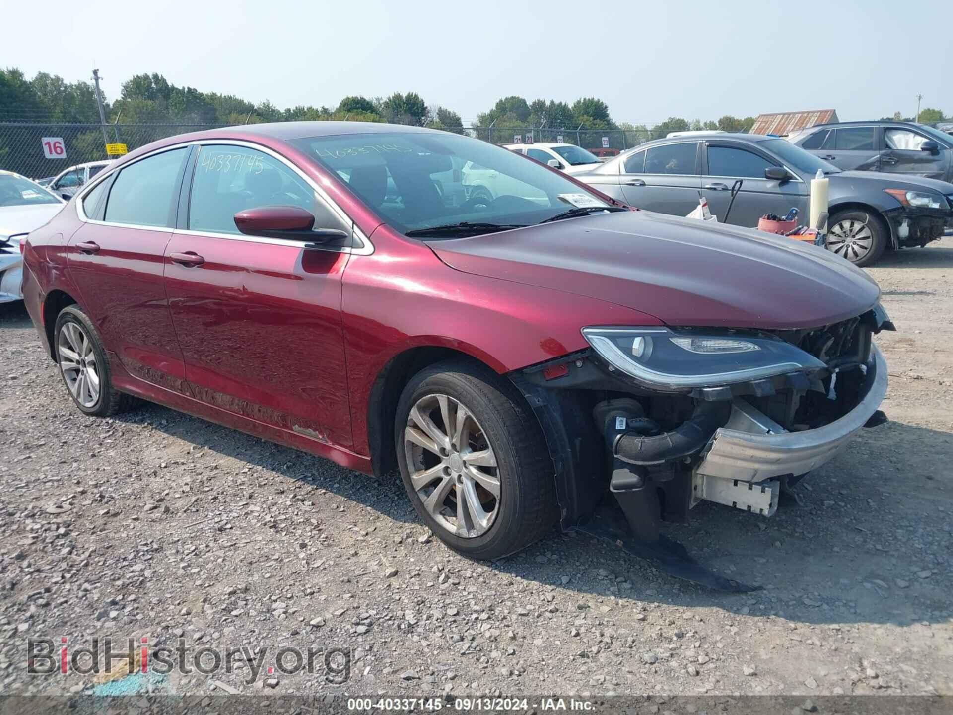 Photo 1C3CCCAB0FN744204 - CHRYSLER 200 2015