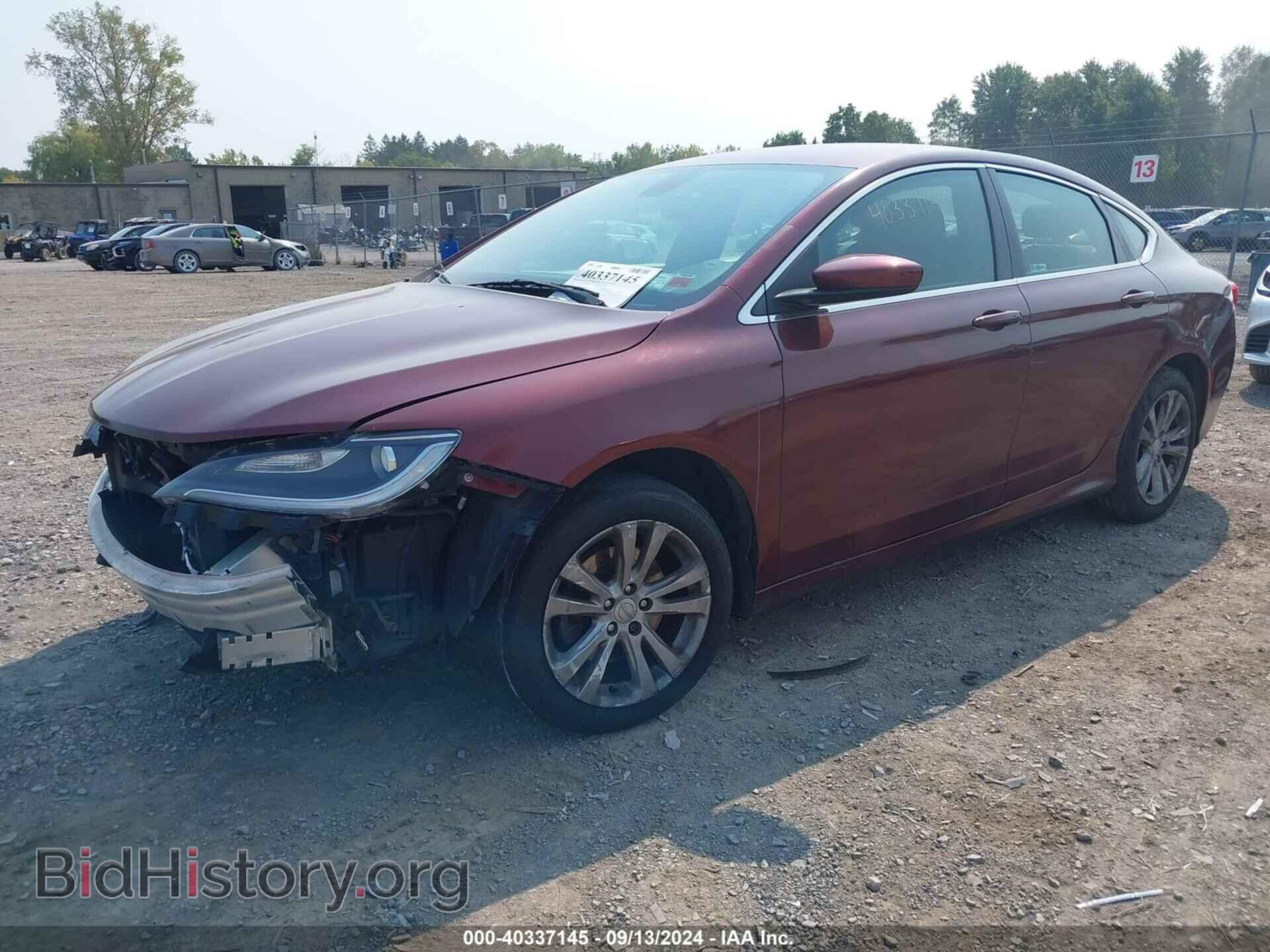 2015 CHRYSLER 200 - VIN: 1C3CCCAB0FN744204 - Фото 2