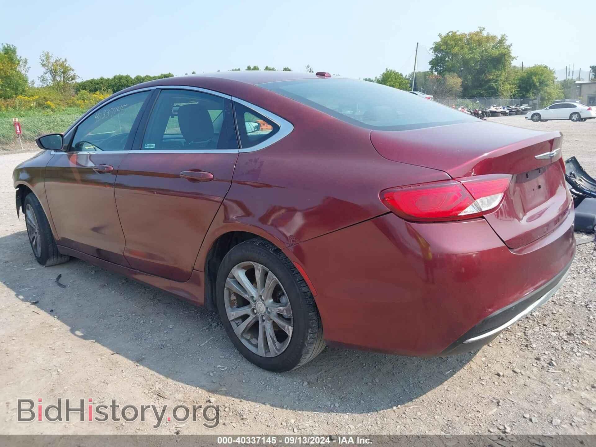 2015 CHRYSLER 200 - VIN: 1C3CCCAB0FN744204 - Фото 3