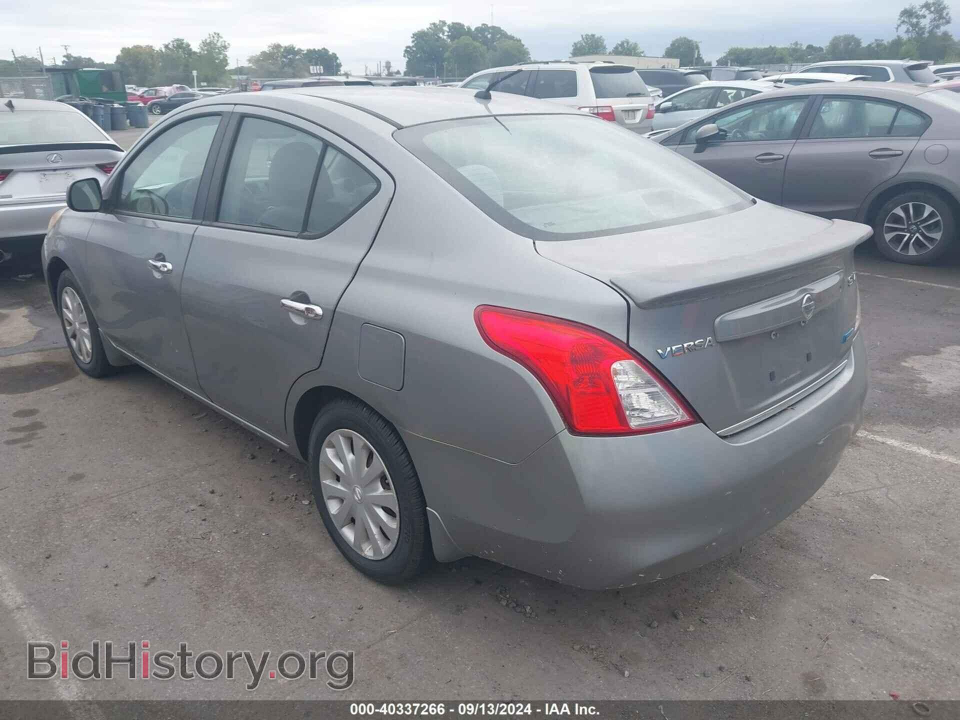 2012 NISSAN VERSA - VIN: 3N1CN7AP4CL916533 - Фото 3
