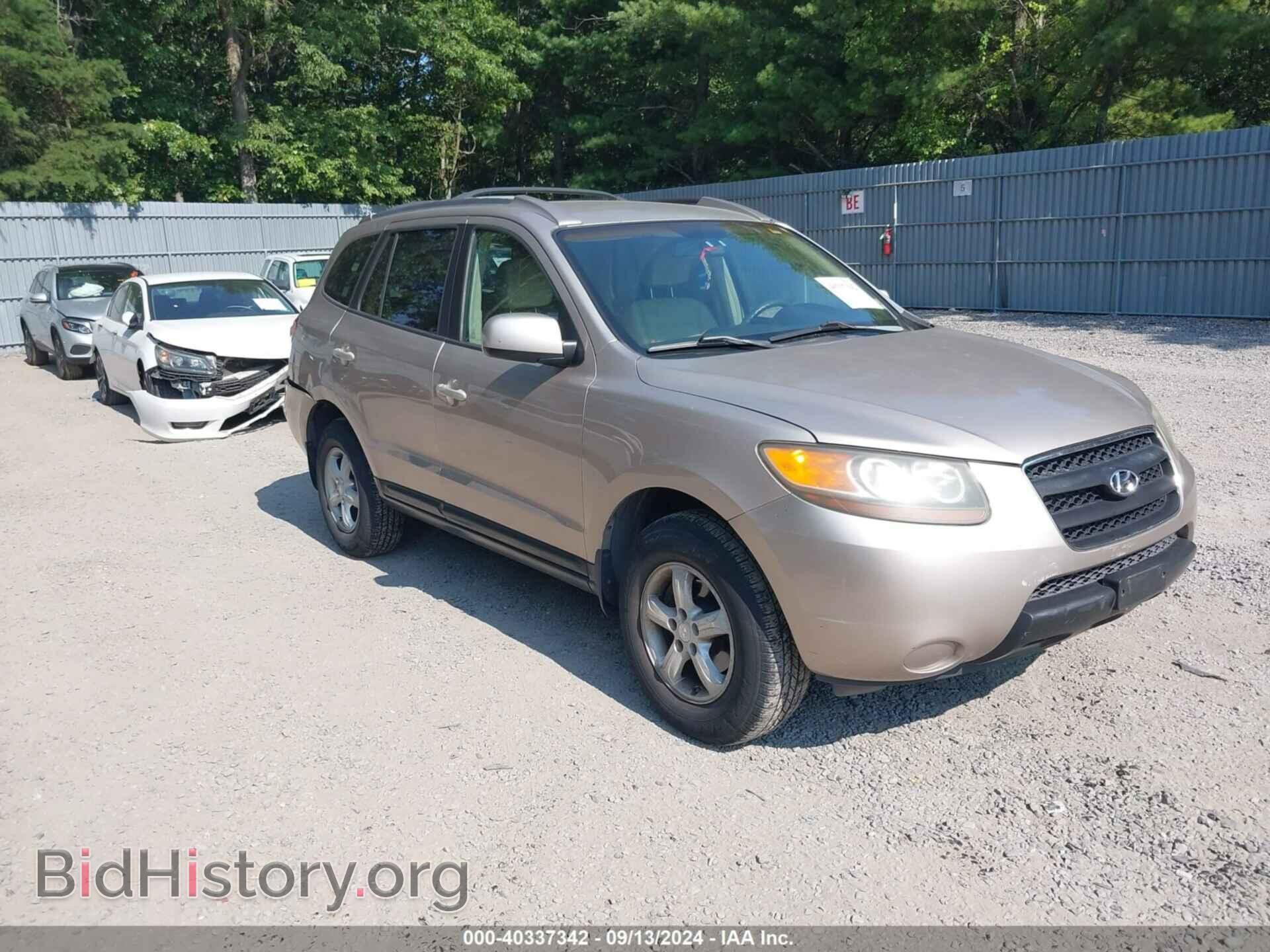 Photo 5NMSG73D87H083621 - HYUNDAI SANTA FE 2007
