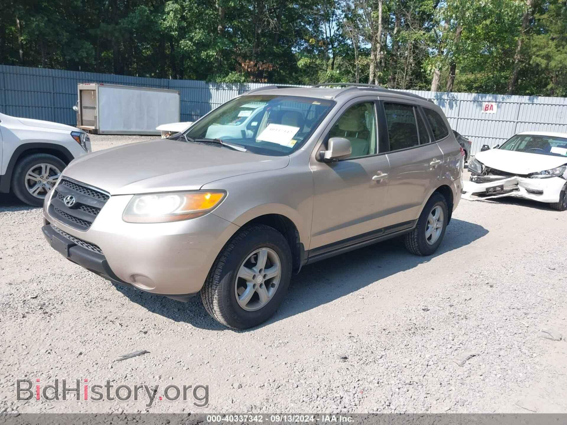 2007 HYUNDAI SANTA FE - VIN: 5NMSG73D87H083621 - Фото 2
