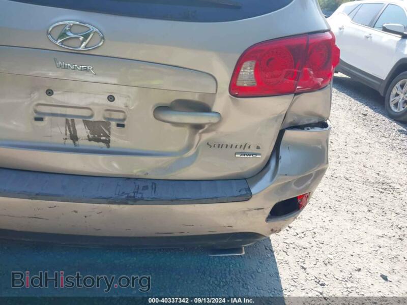 2007 Hyundai SANTA FE (VIN 5NMSG73D87H083621) — photo 6 of 11